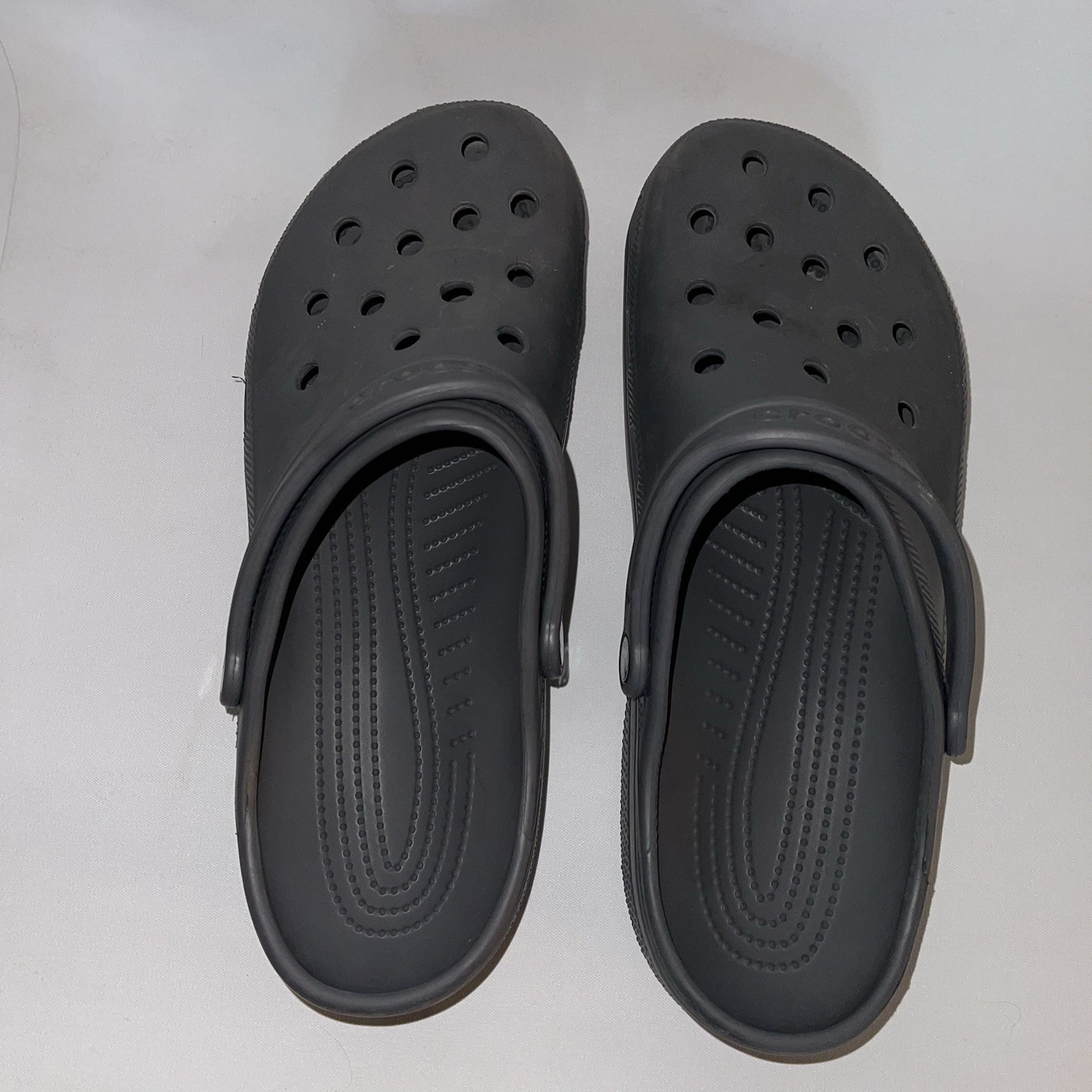Crocs Unisex Classic Clog Slate Grey Men’s Size 13