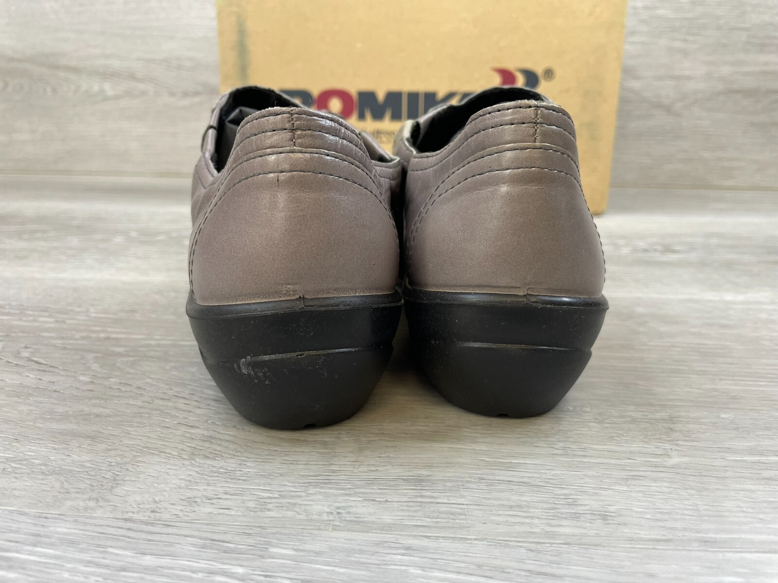 Romika Cassie Women’s Sneakers 6.5 Gray Leather Comfort Casual Shoes