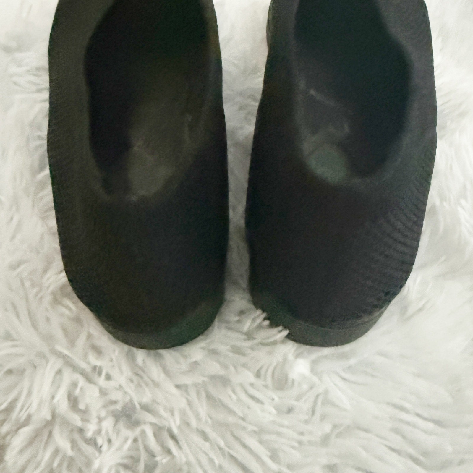 EILEEN FISHER | Heaven Stretch Knit Wedge Ballet Flat Black Slip-On | Size 9