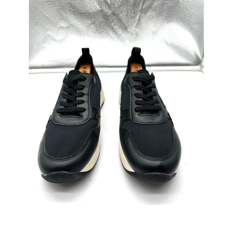Banana Republic Sustainable Knit Sneakers Black Womens Size 10 807006-01 FA22