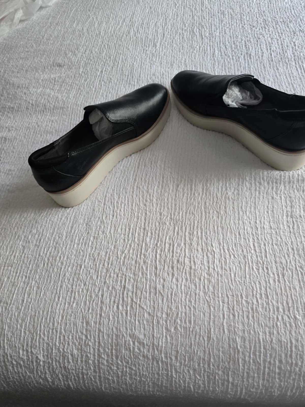 Dr Scholls Madison Next Black Slip On Platform Sneakers Women’s Size 8M