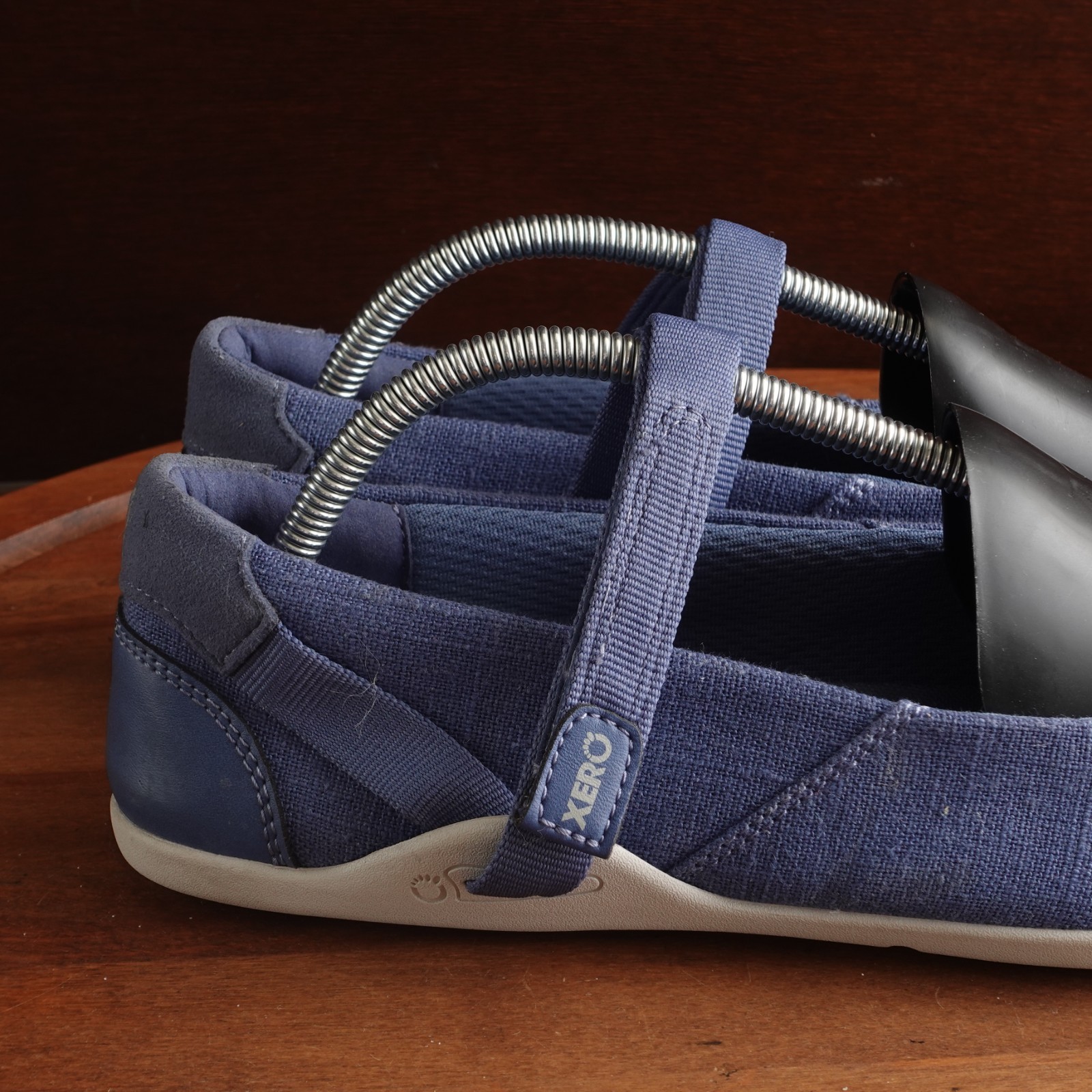 Xero Shoes Womens Size 11.5 Blue Cassie Hemp Mary Jane Minimalist Barefoot Shoes