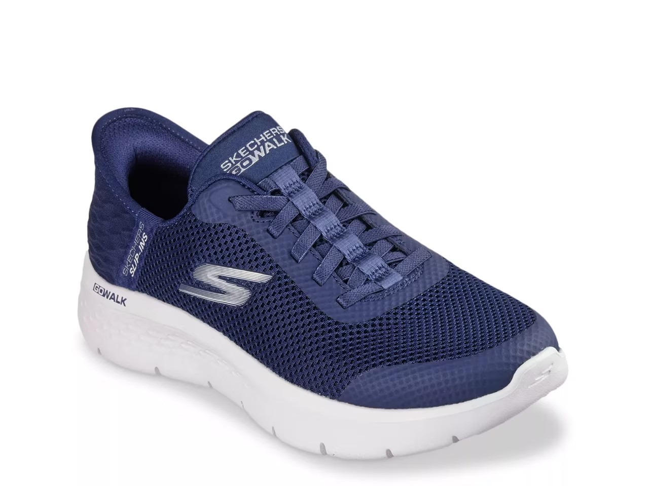 Skechers Women’s Hands Free Slip-ins GO Walk Flex Grand Entry Slip-On Navy Wide