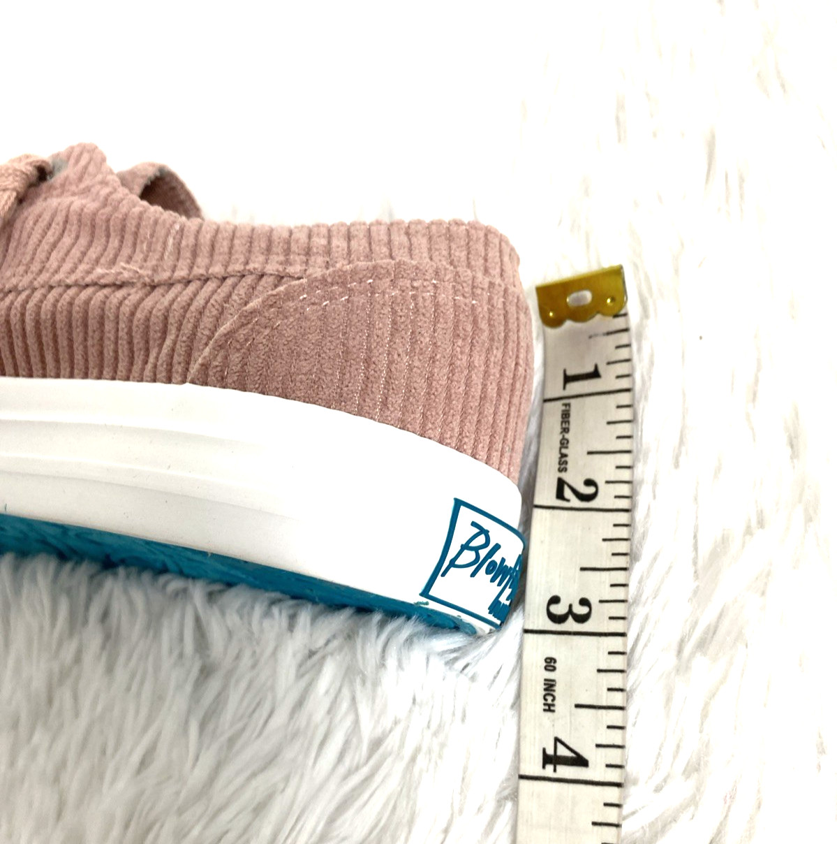 Blowfish Malibu Maxine Sneakers Shoes Womens Pink Cotton Corduroy Lace Up
