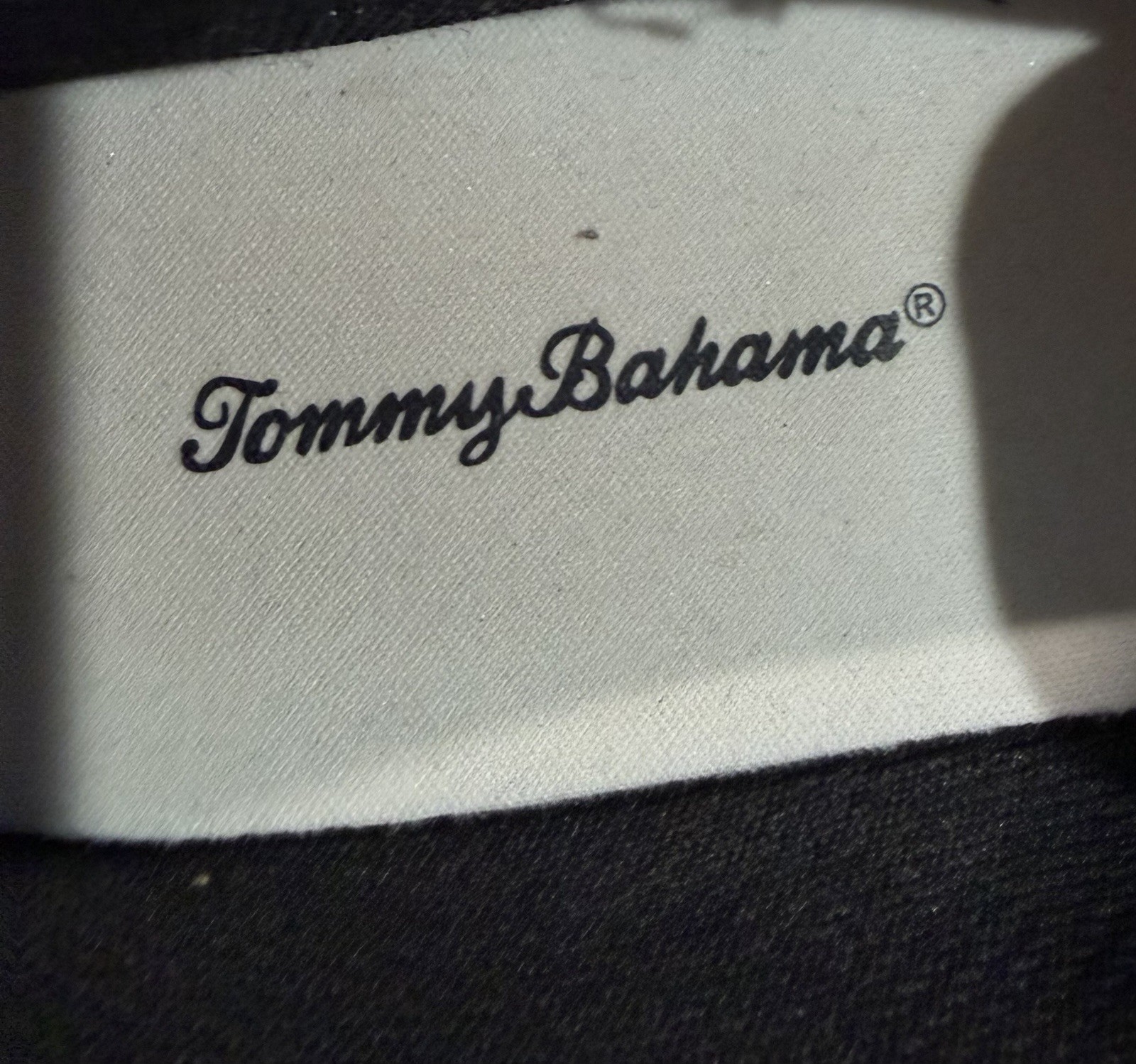 Tommy Bahama Women’s Black Slip-On Sneakers Size 9 Preowned In Original Box UVGC
