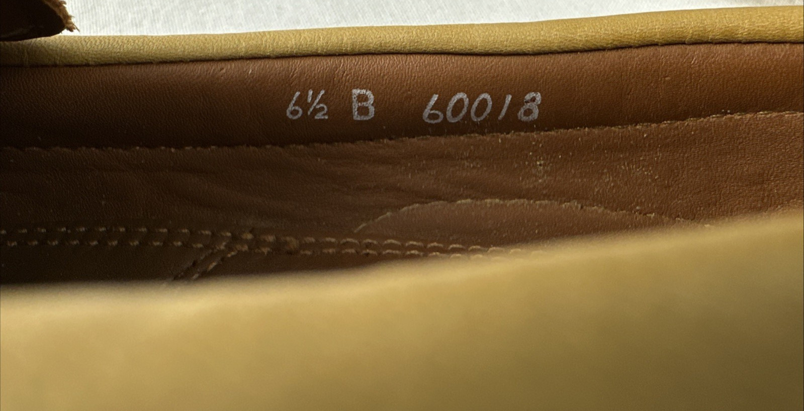 Ralph Lauren Moccasin Soft Leather Shoes Women Sz 6 1/2 B w/Box, Free Ship