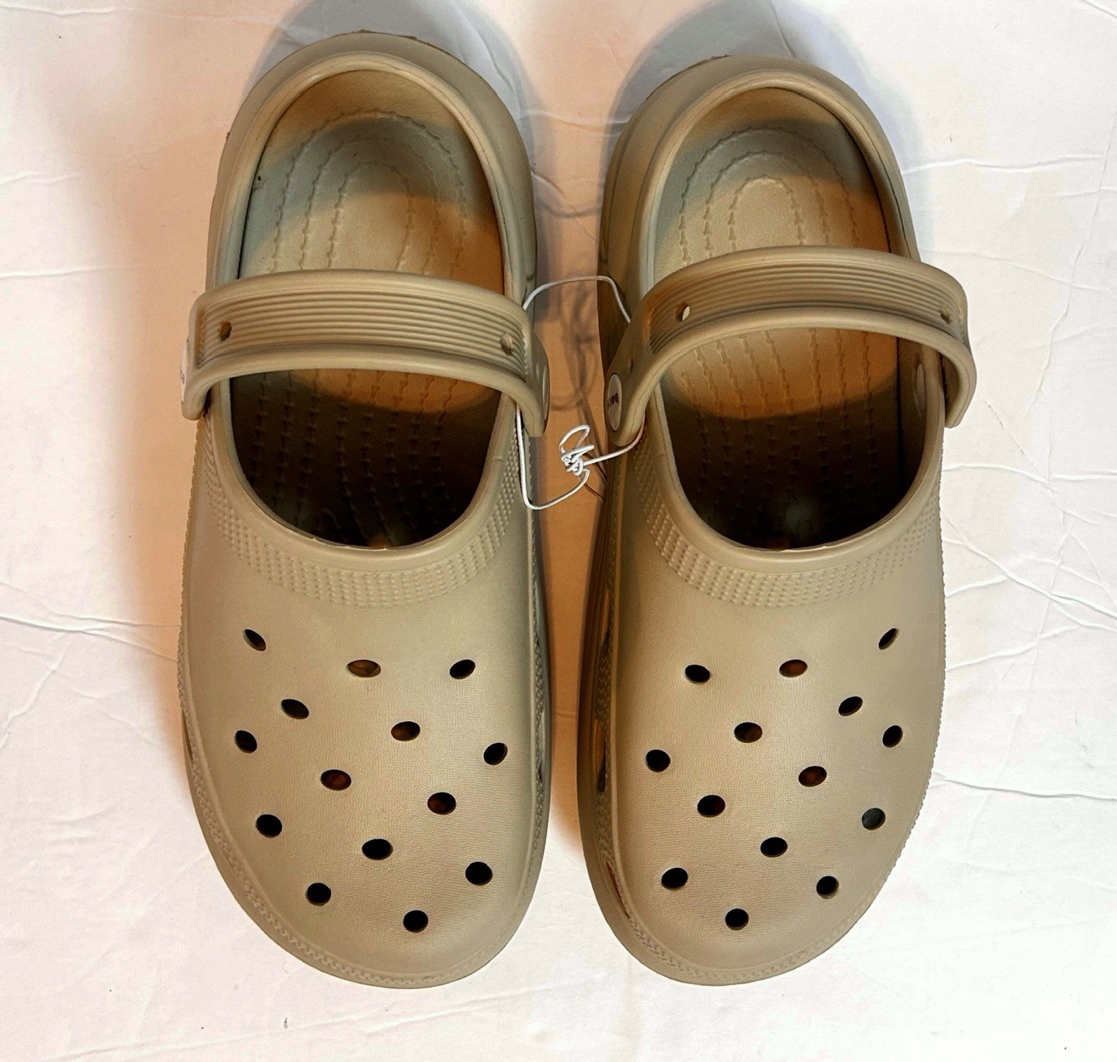 New Beice Beige Clog Style Shoes Size 39-40 US Women 8.5-9
