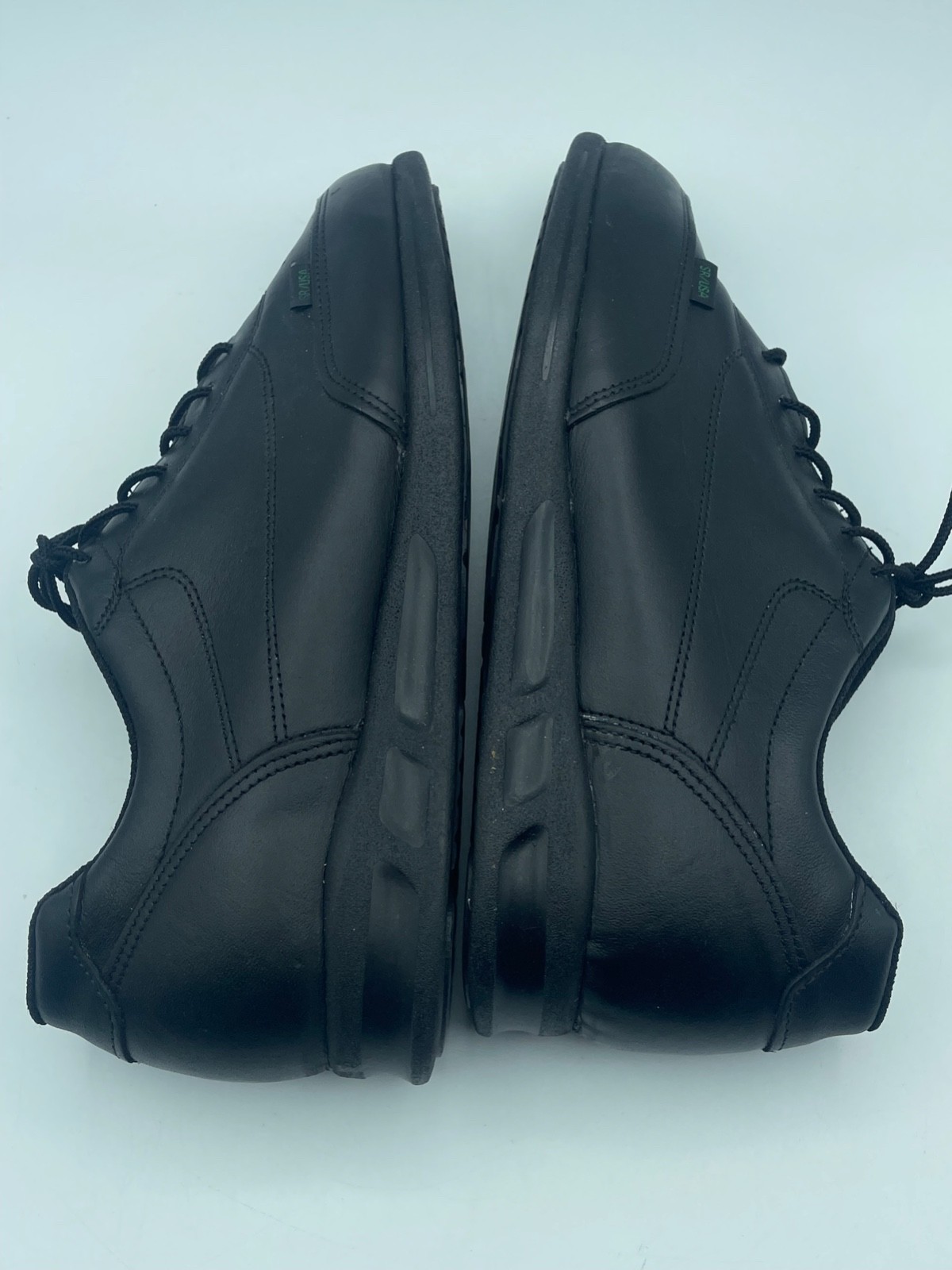 Lady Thorogood Shoes Black leather Sz 10 M lace up comfort work oxford 534-6501