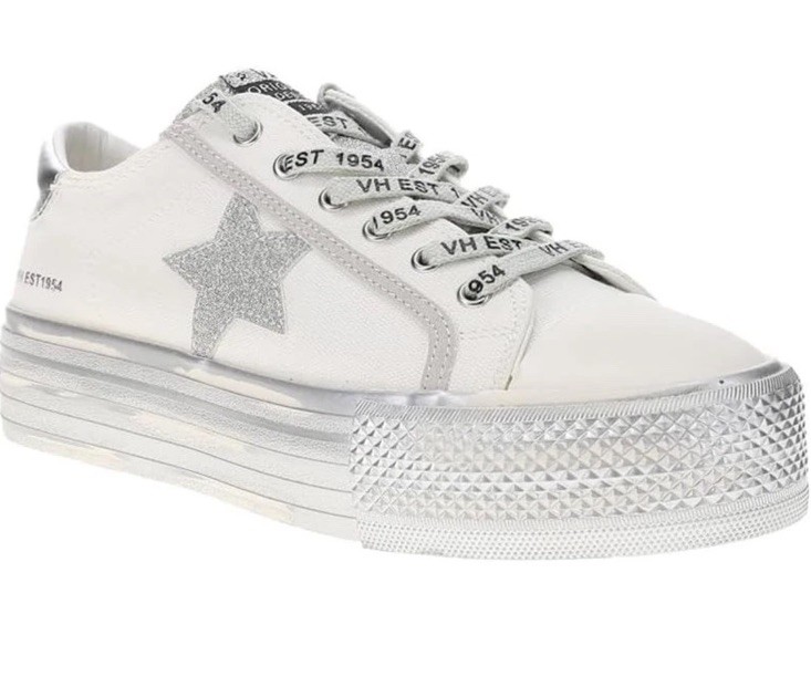 BRAND NEW in BOX Ladies Vintage HAVANA LEATHER PLATFORM SHOE Sneakers TENNIS 7.5