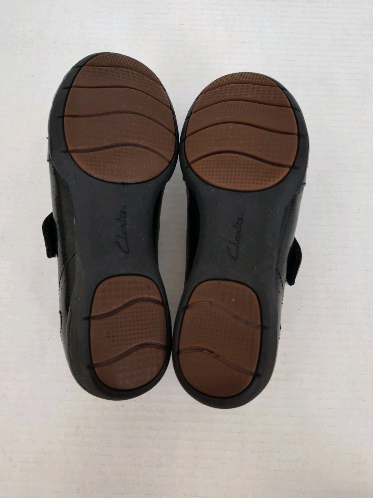 Clarks Unstructured Artisan Black Patent Leather Maryjane Shoes size 7.5