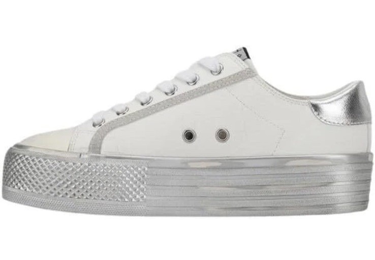 BRAND NEW in BOX Ladies Vintage HAVANA LEATHER PLATFORM SHOE Sneakers TENNIS 7.5