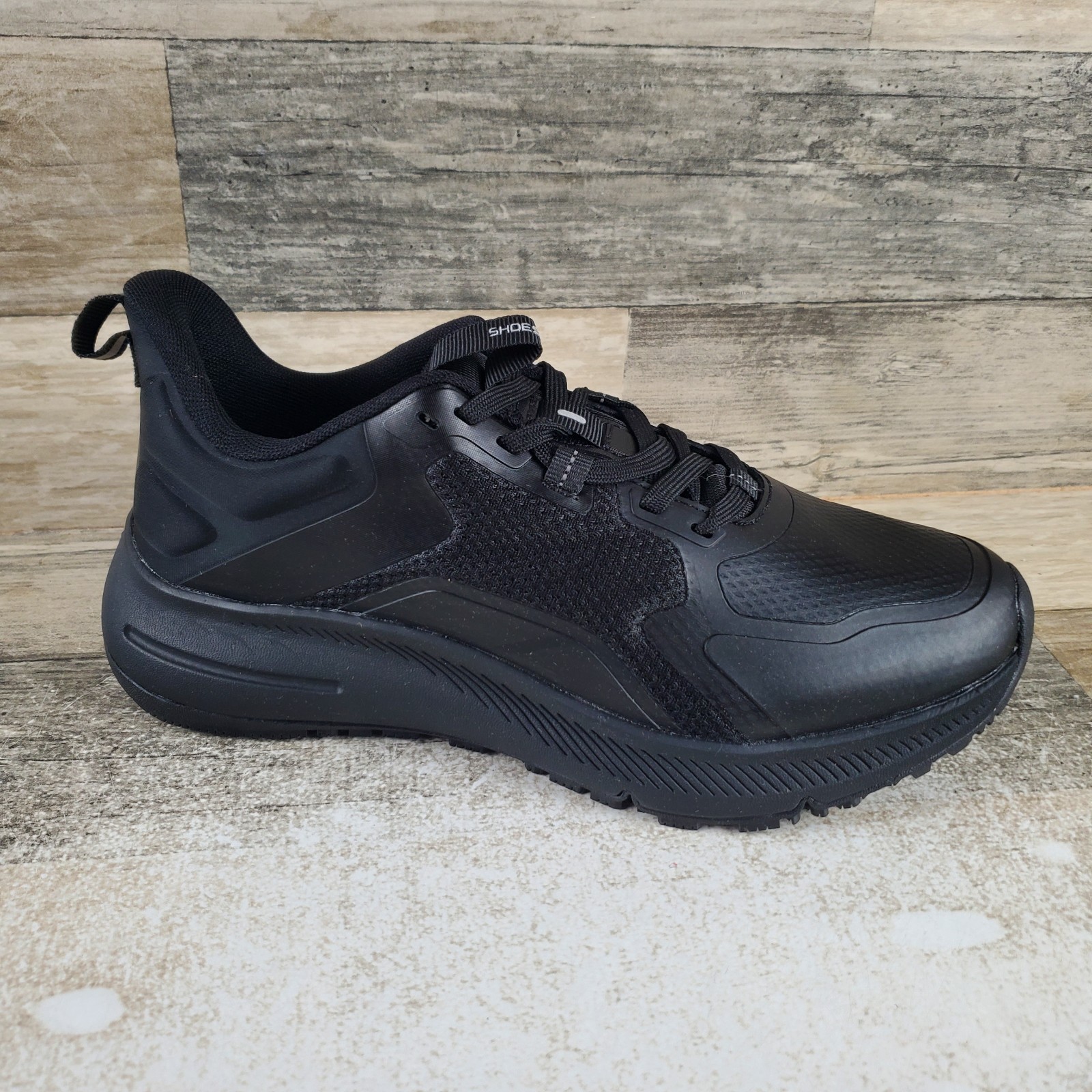 Shoes For Crews Crossing Womens Work Shoes Sz 7 W Comfort Black Lace Up Sneakers