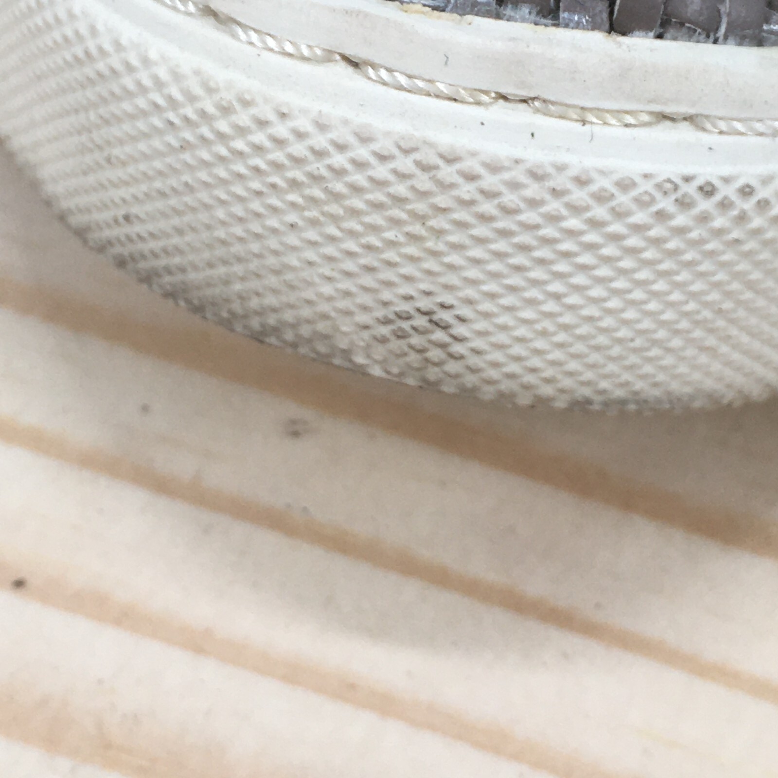 Indigo Rd Shoes Womens 6 M Kicky Slip On Sneakers Gray Woven Comfort Round Toe