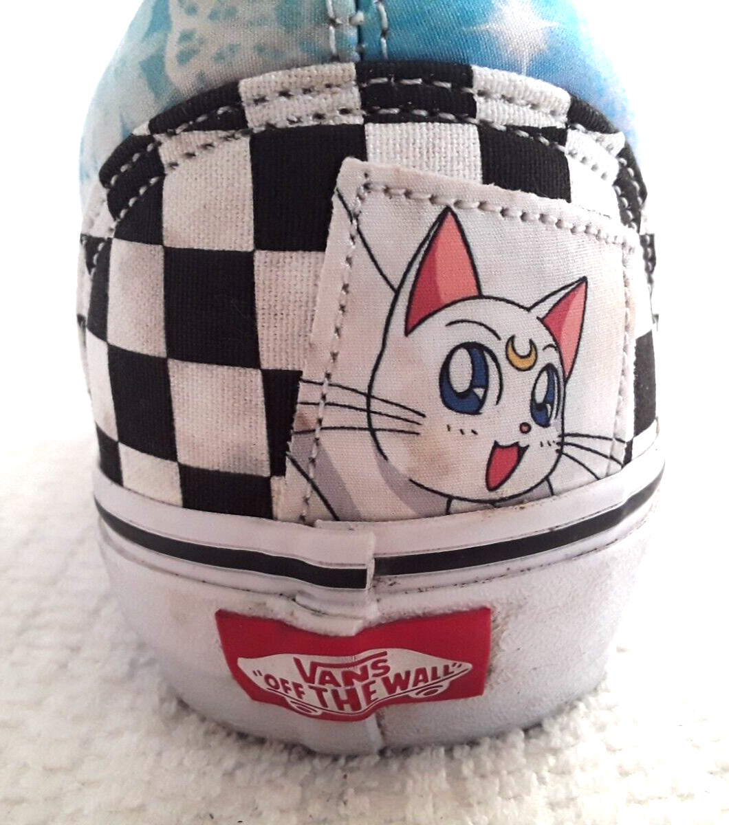 VANS Sailor Moon Old Skool Pretty Guardians Patchwork Sneakers Shoes Unisex