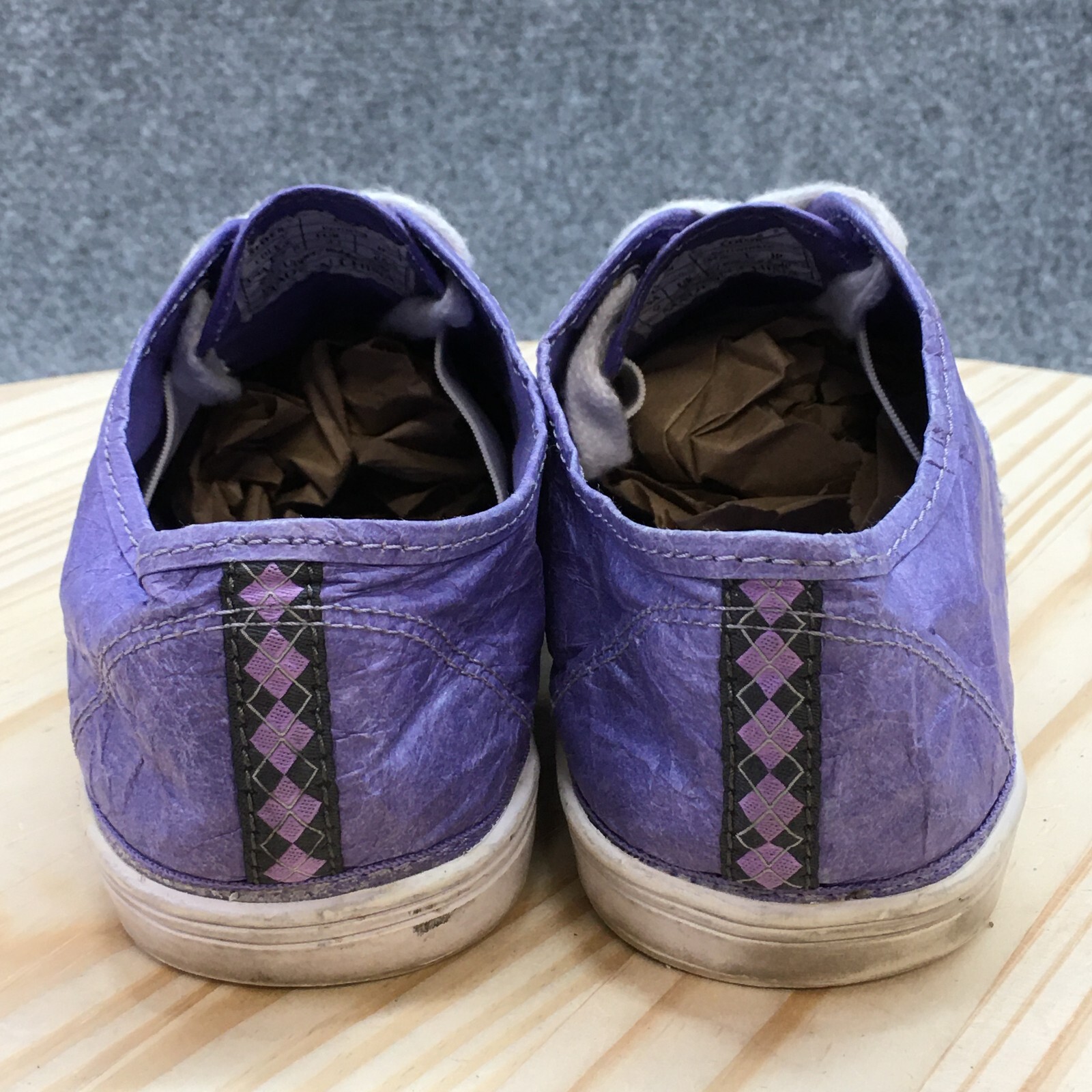 Civic Duty Shoes Womens 9 Walking Sneakers Purple Lace Up Low Top Comfort Casual