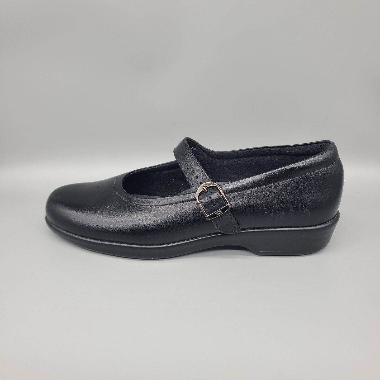 SAS Maria Shoes Womens 7 S Black Buckle Mary Jane Slim Tripad Comfort Strap