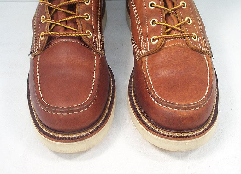 Thorogood Women’s 11 M Tan 6″ Moc Soft Toe Wedge Sole Work Boot