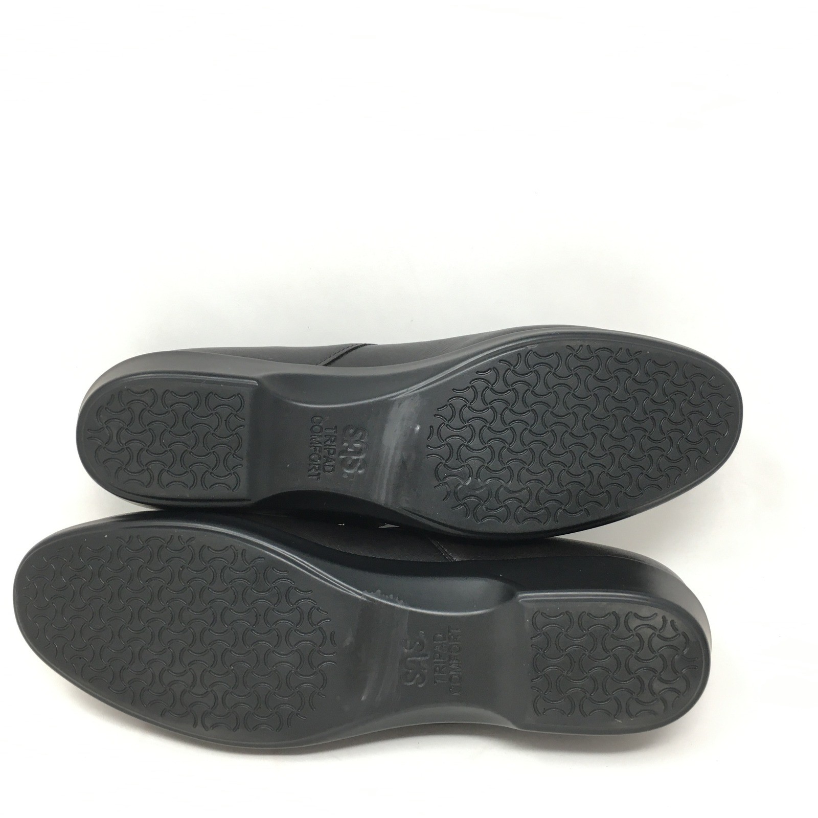 SAS Maria Mary Jane Loafers Shoes Womens Size 7.5 N Black Leather Orthotic