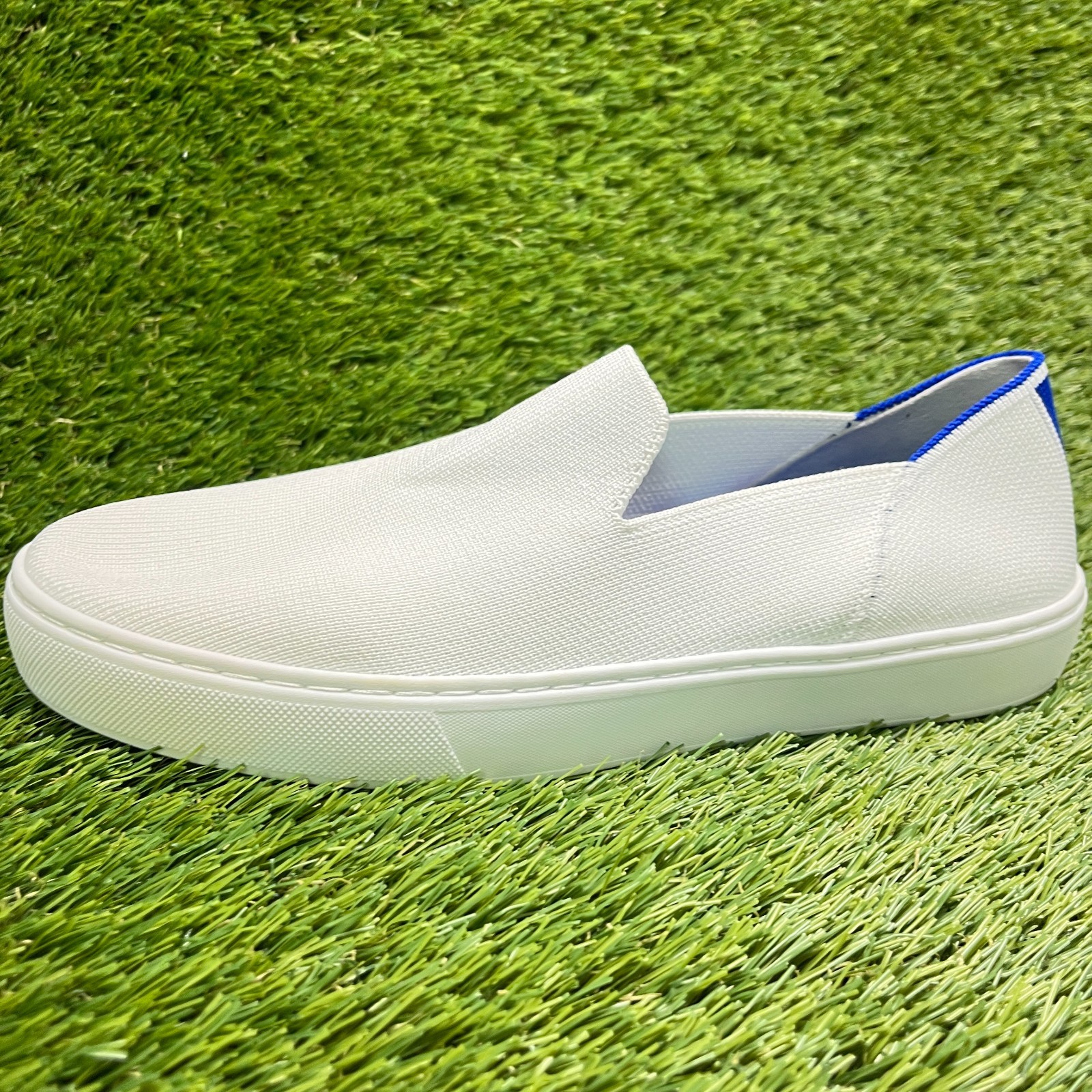 Rothy’s The Original Womens Size 9 White Casual Walking Slip On Shoes Sneakers