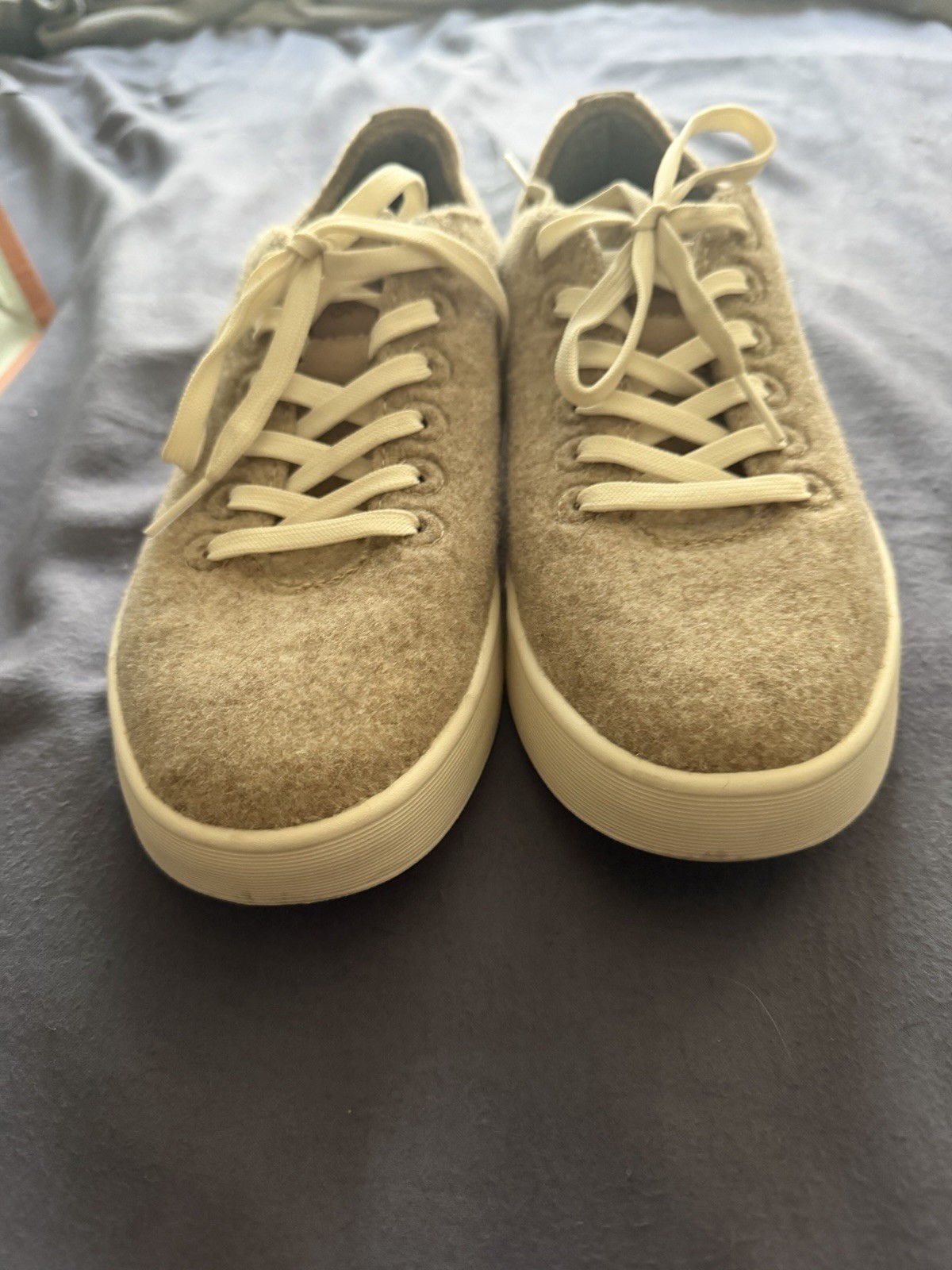 AllBird Wool Women’s Size 8 Cream Color Made In Italy Pre-Owned Great Condition