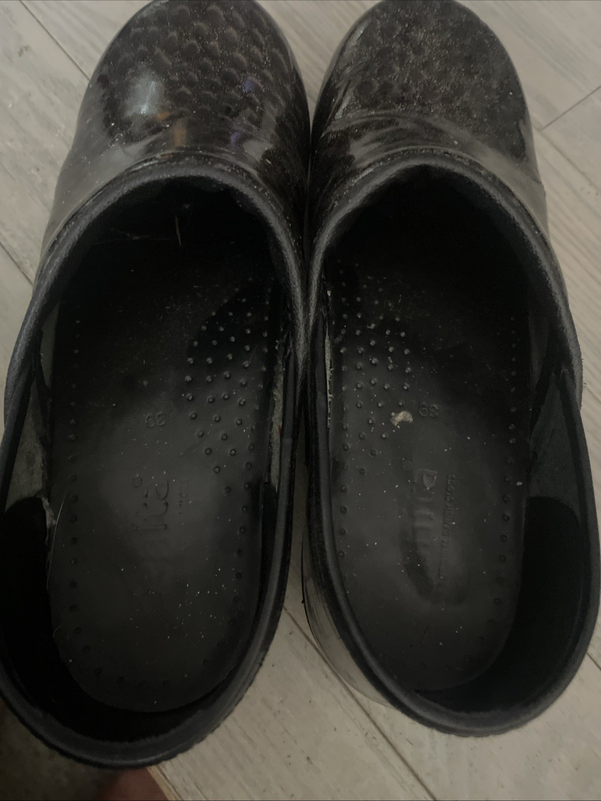 Sanita Women’s Clog Shoes Size 39 Peacock Design