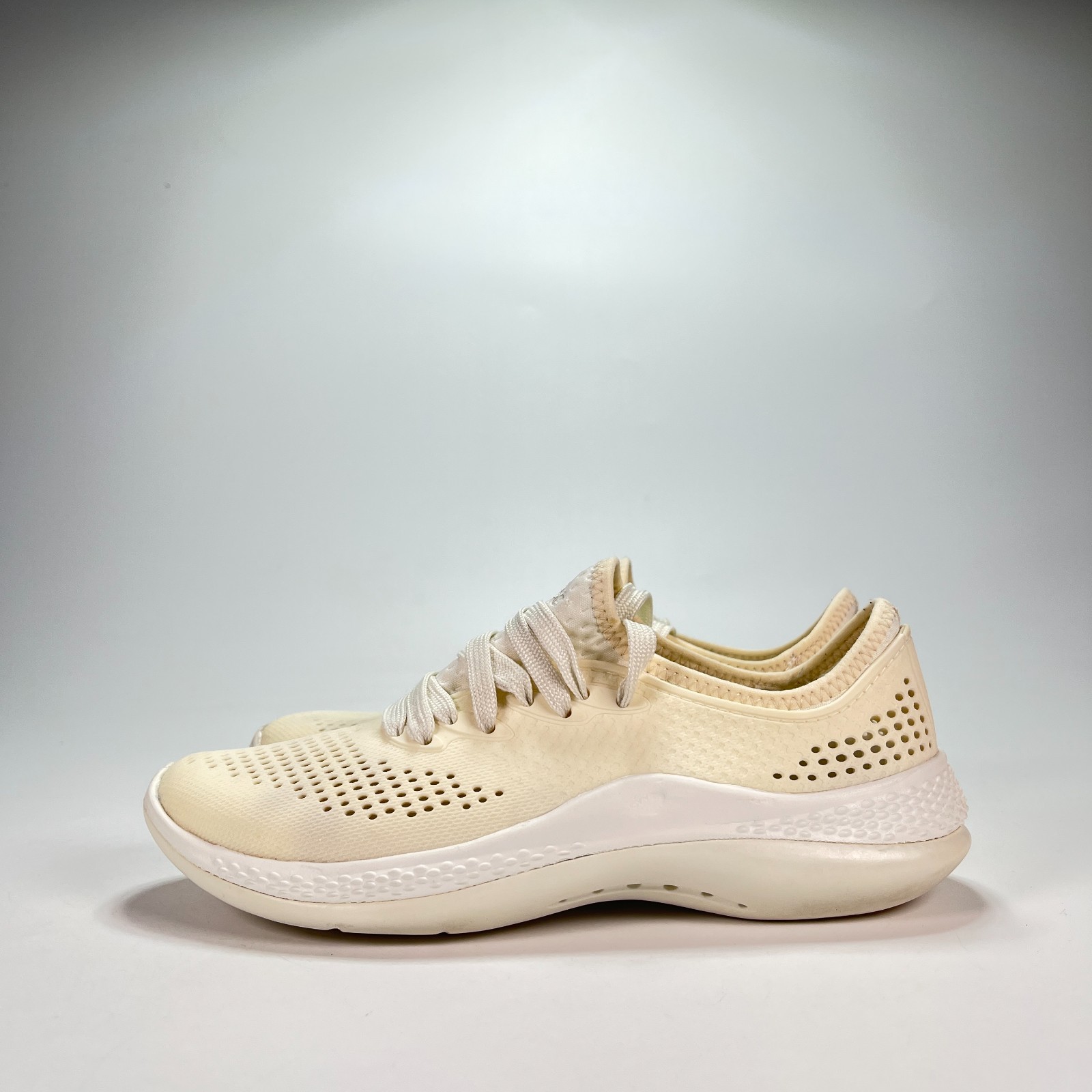 Crocs LiteRide 360 Pacer White Lightweight Casual Shoes 206705 Women’s Size 6