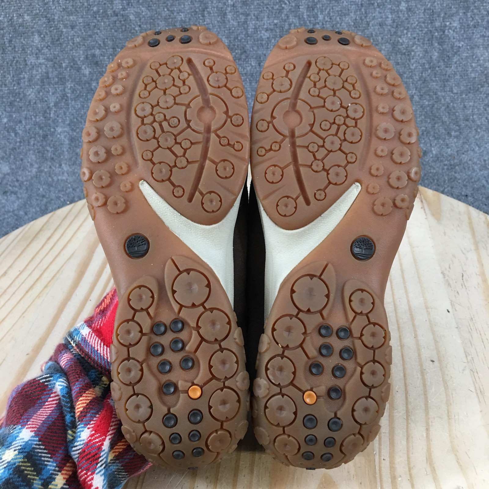 Timberland Shoes Womens 8.5 Ballet Flats Slip On Round Toe Casual Leather Brown