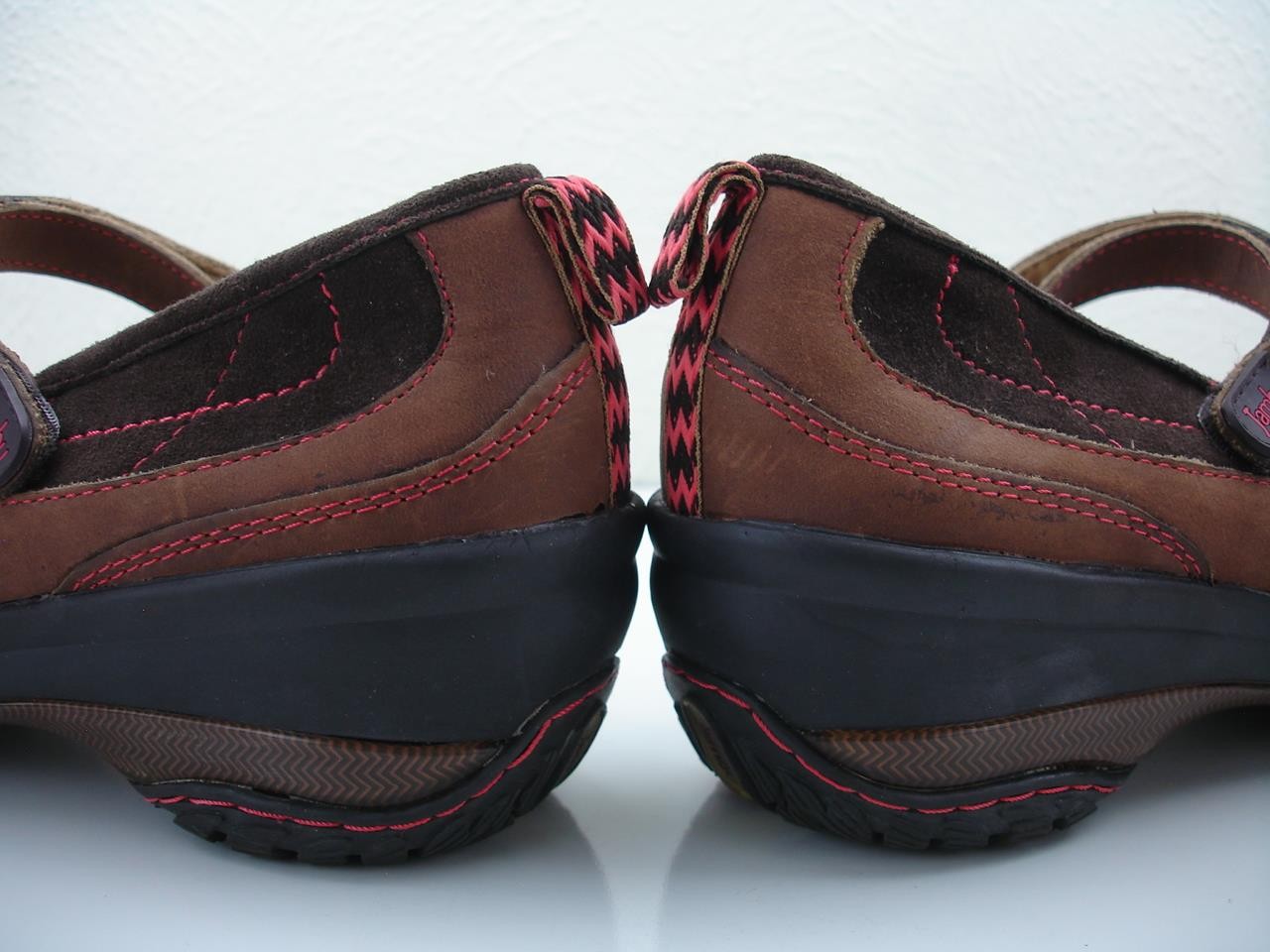 Women’s 9.5 M Jambu All Terra Formosa Mary Jane Brown Suede Leather Shoes Wedge