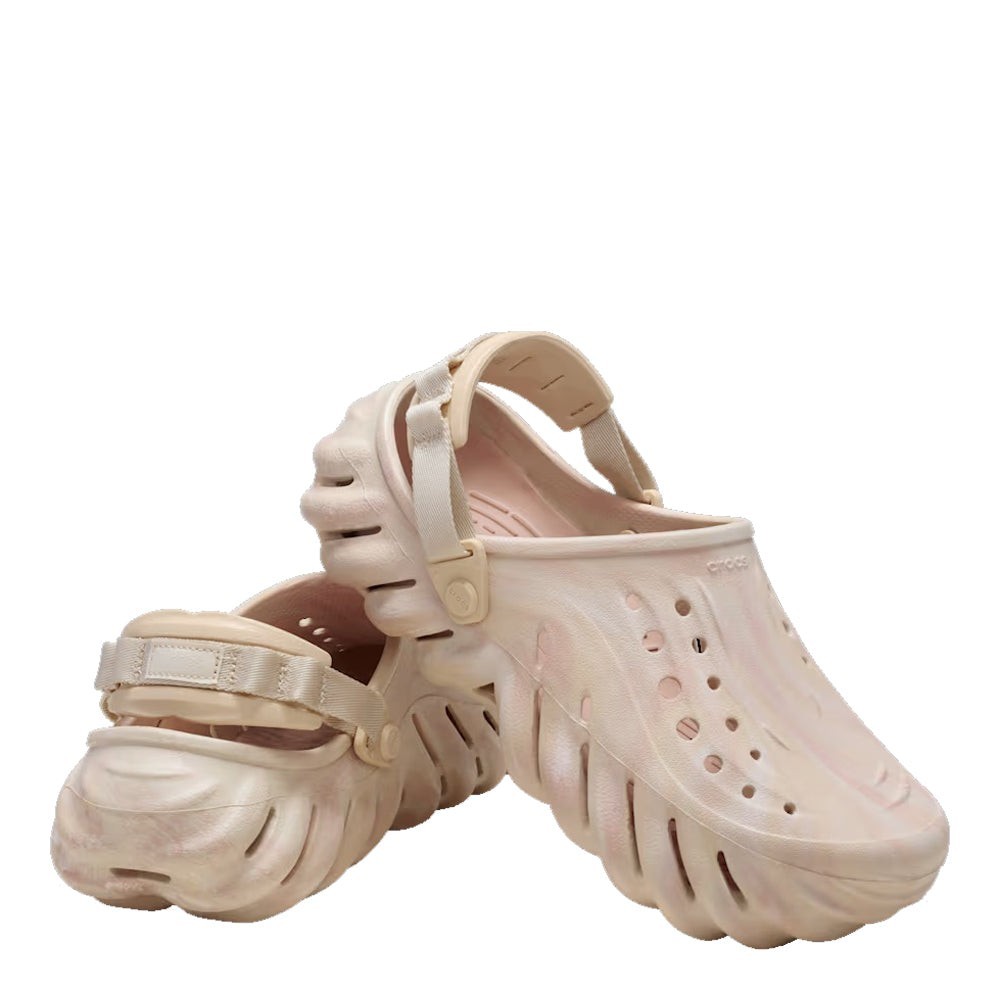 Crocs Echo Marbled Wave Clog W10,11 = M8, 9 Watercolor Marble | LiteRide Comfort