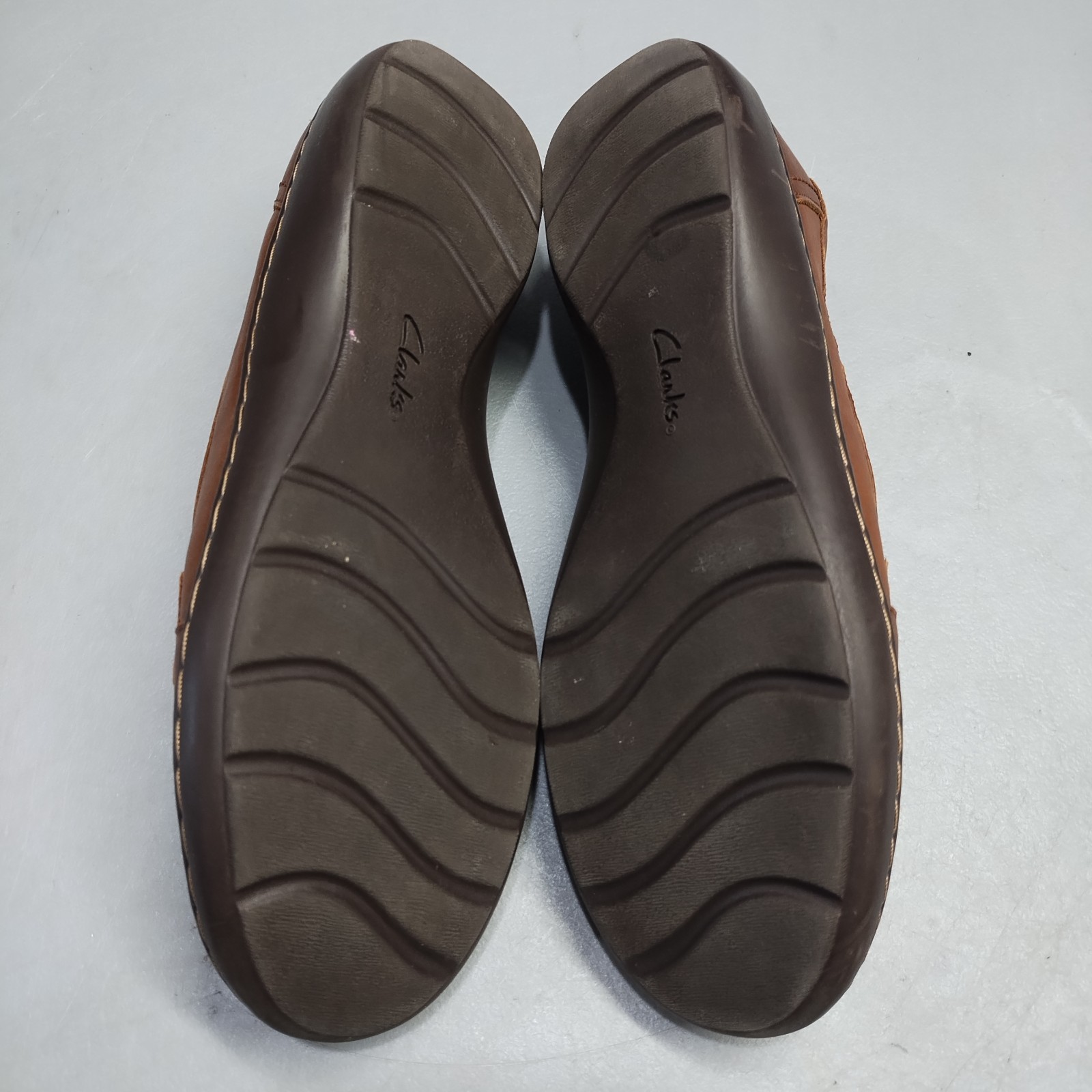 Clarks Collection Cora Viola Loafers Womens US 9M Brown Ultimate Comfort Slip On