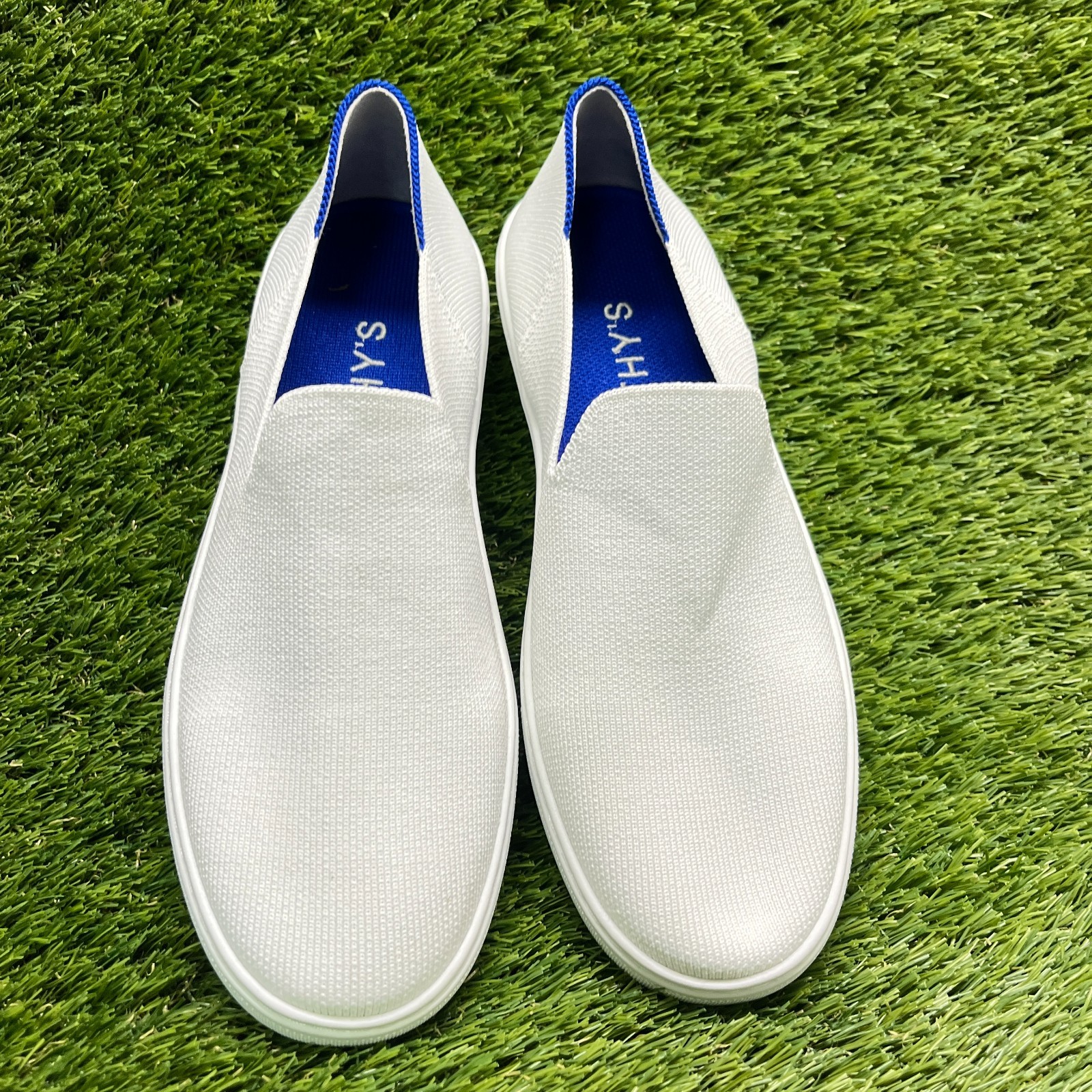 Rothy’s The Original Womens Size 9 White Casual Walking Slip On Shoes Sneakers