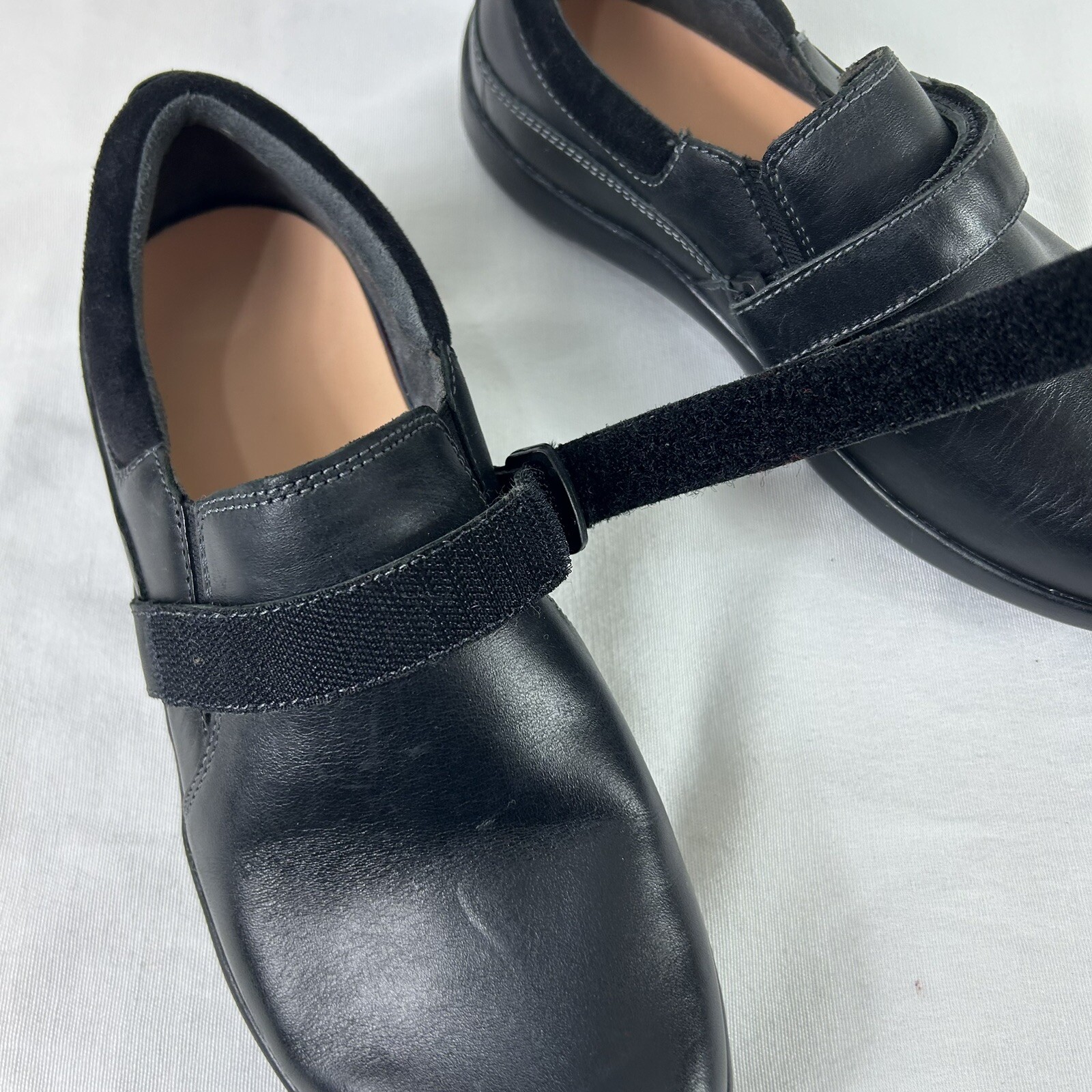 Anodyne No 51 Leather Comfort Casual Stylish Shoes Black Women’s Size 8 $159