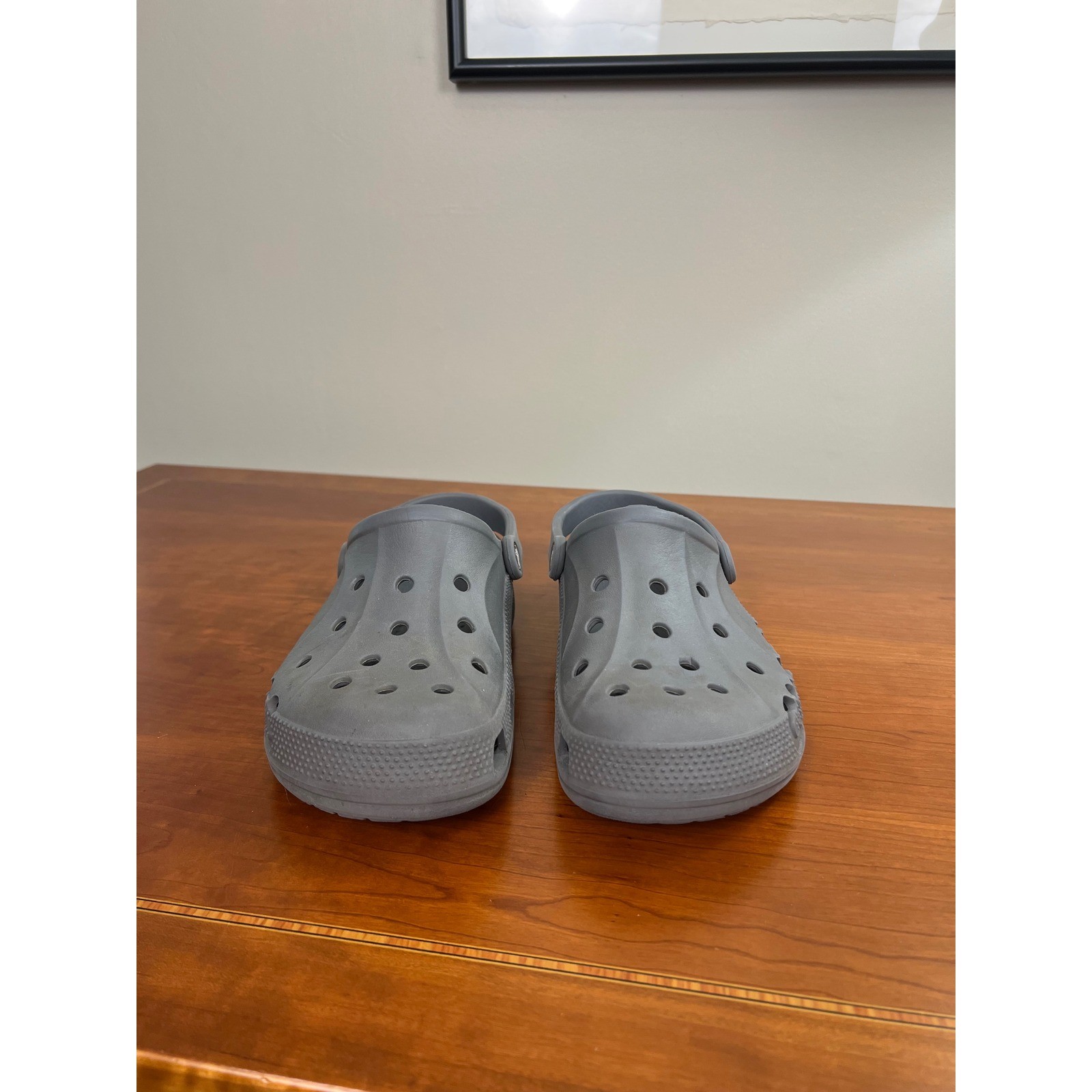 Crocs Baya Clog Slate Grey Mens 7 Womens 9 Slip On Water Shoes 10126