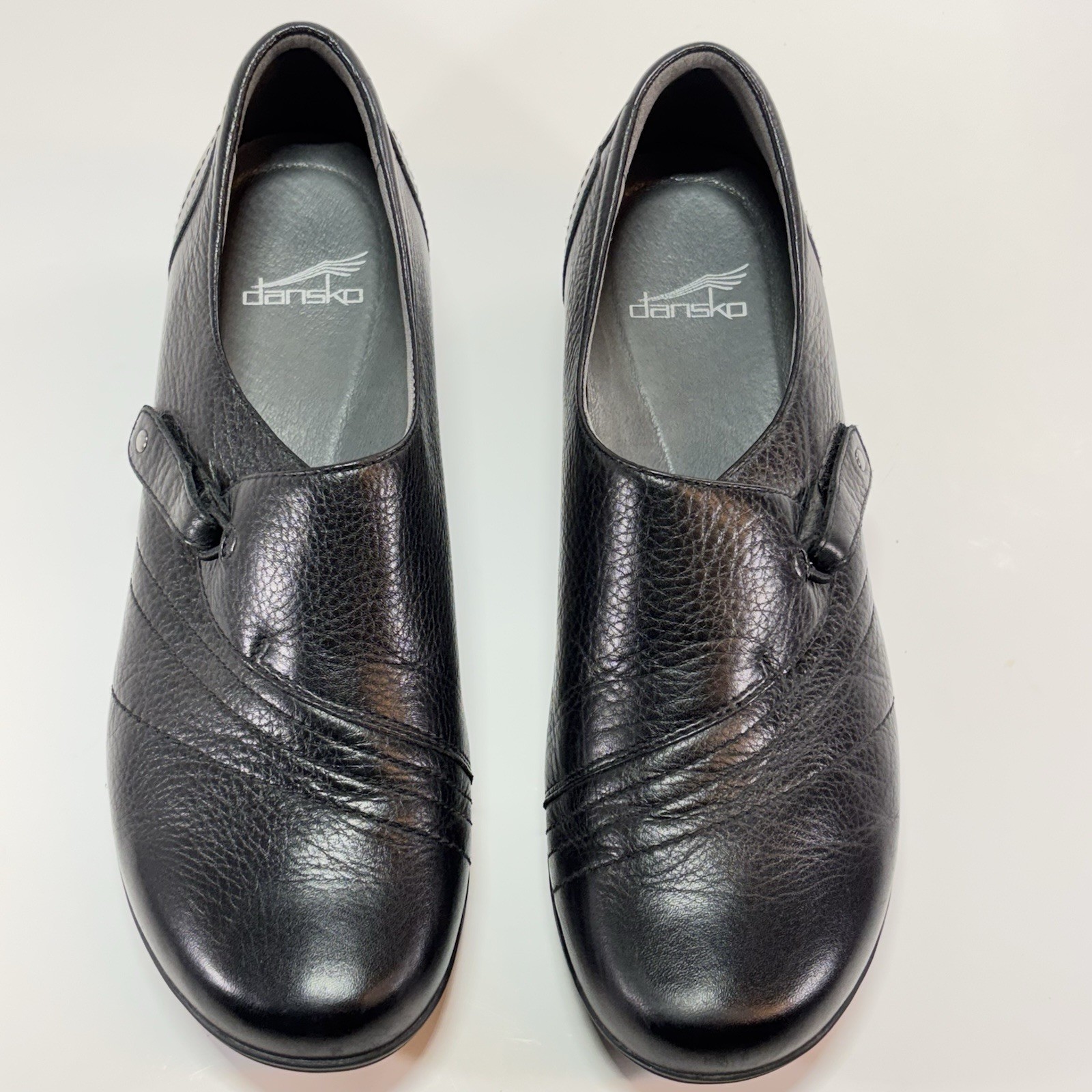 Dansko Franny Mary Jane Shoes Womens 9.5 Black Leather Halloween Witch Shoes