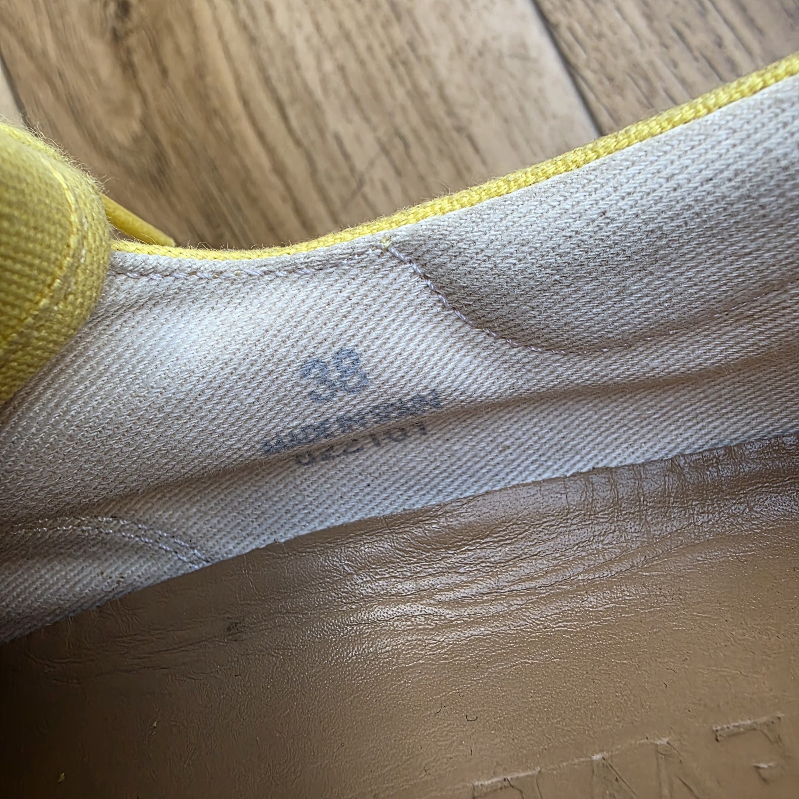 LOEWE ANAGRAM CLOTH TRAINERS SIZE 38 EU, 7.5 US, 5 UK