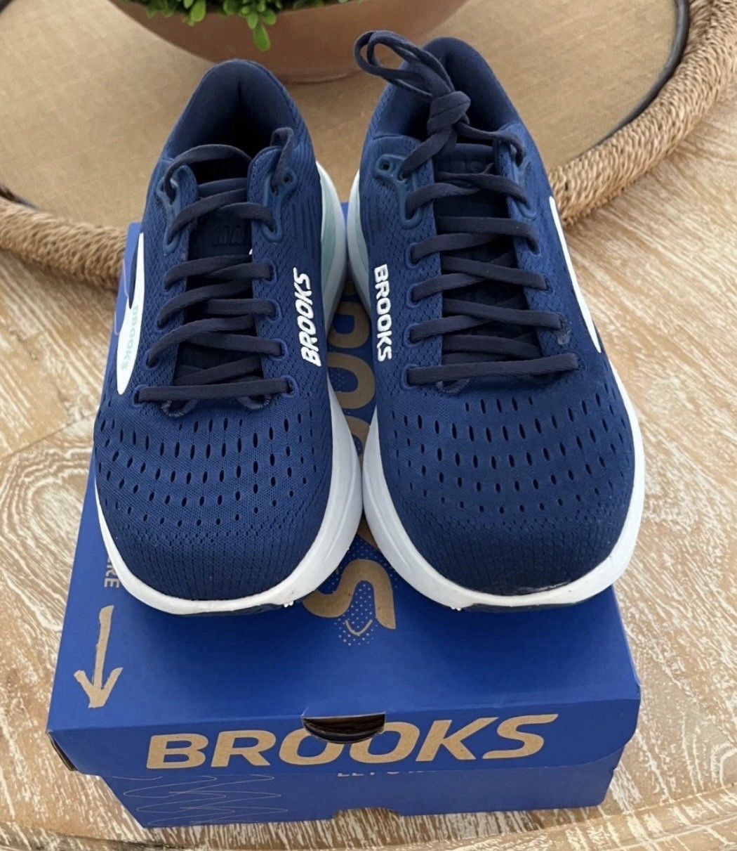 SALE! Brooks Women’s Ghost Max 3 Road-Running Shoes Navy/Peacoat/Clearwater AUTH