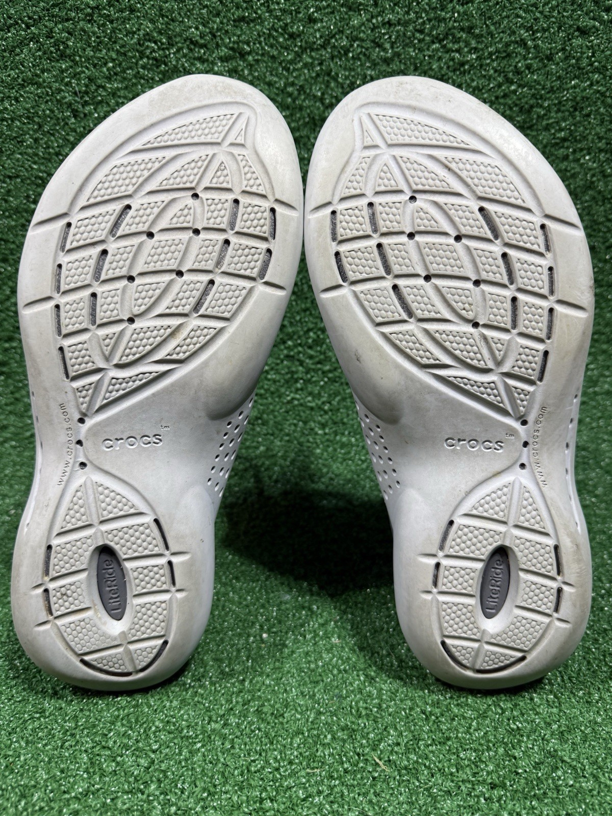Crocs Womens Literide 360 Pacer 206705 Black Casual Shoes Sneakers Size 7 Clean!