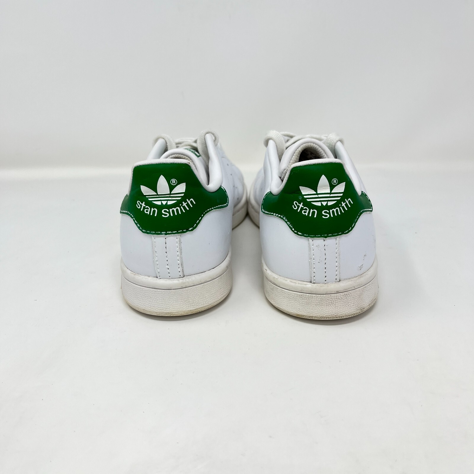 Adidas Stan Smith Classic White Green Leather Comfort Shoes Women’s Size 7.5