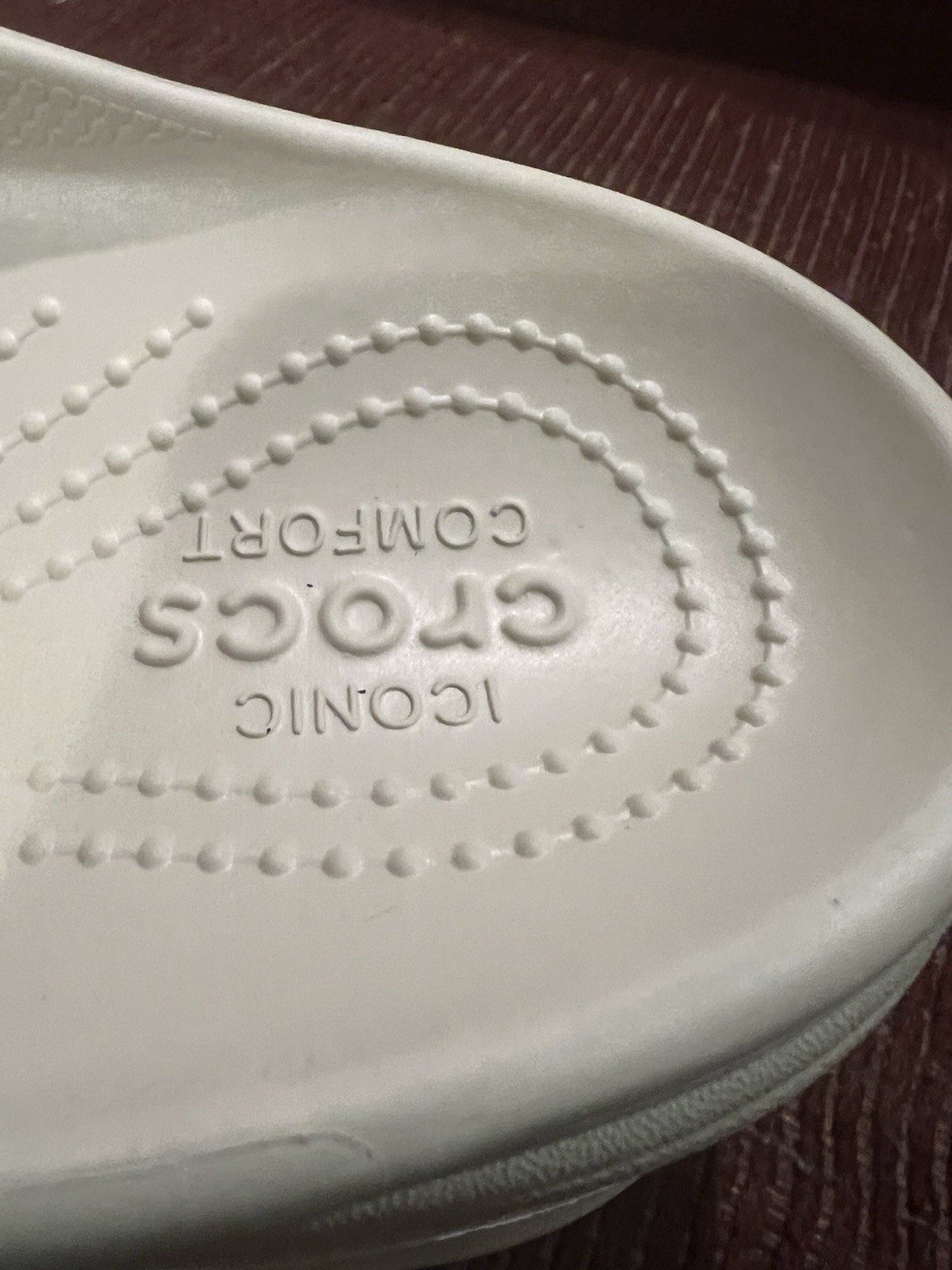 Crocs NWT Unisex Cream Siren Chunky Platform Clogs Slip On Shoes Size W12 M10