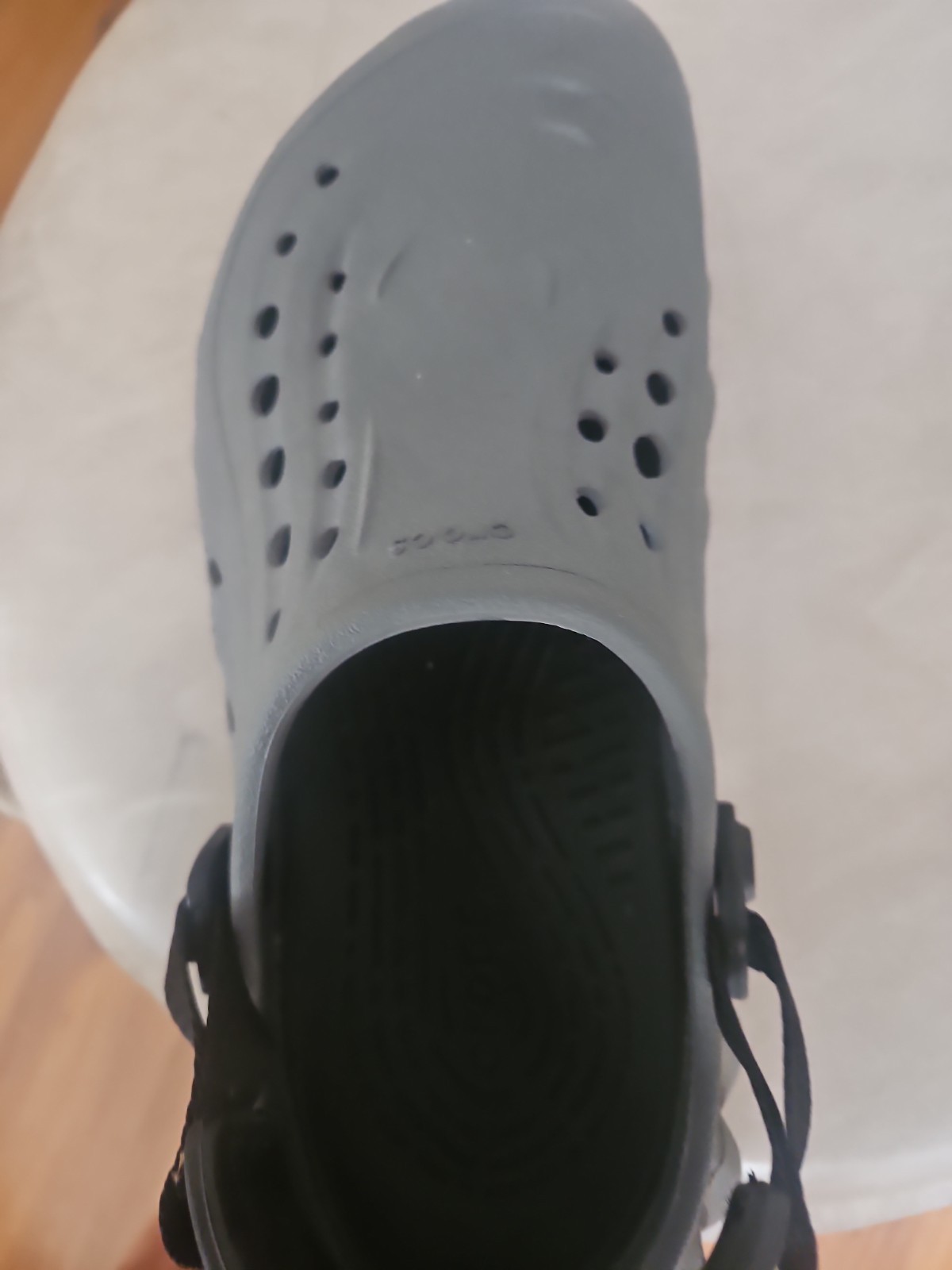 Crocs Echo Clog Concrete Slip On Shoes Men 6 Women 8 Unisex Summer Beach