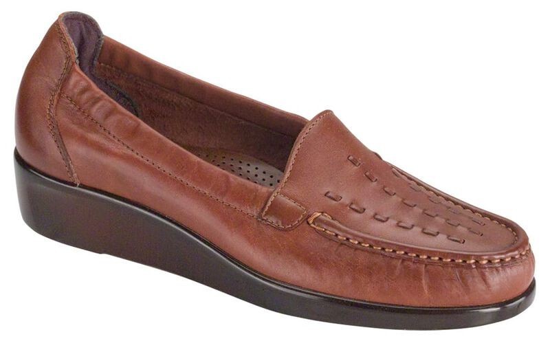 SAS Weave Chestnut Brown Womens Loafer Multiple Sizes/Width NIB FREE SHIPPING