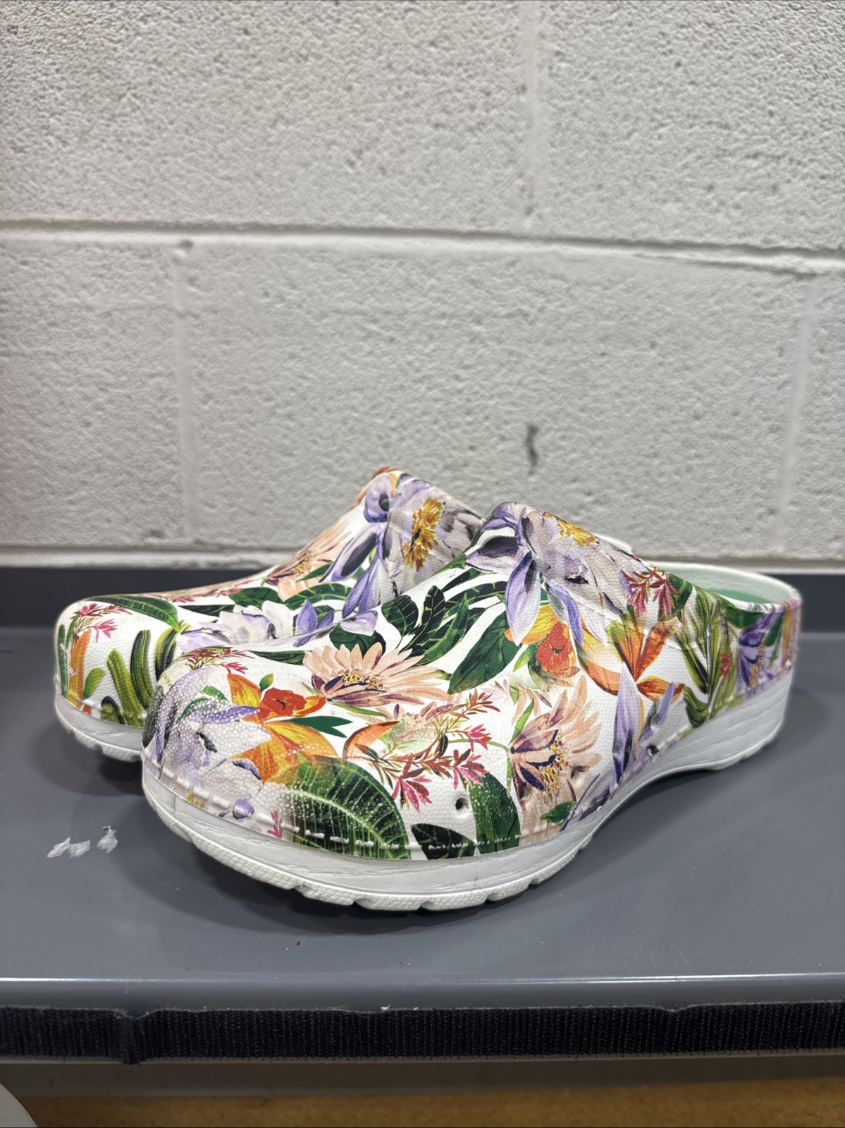 DANSKO Kane Clogs Floral Slip-on Shoes Womens Size US 9 – 9.5 EU 40 EXCELLENT!