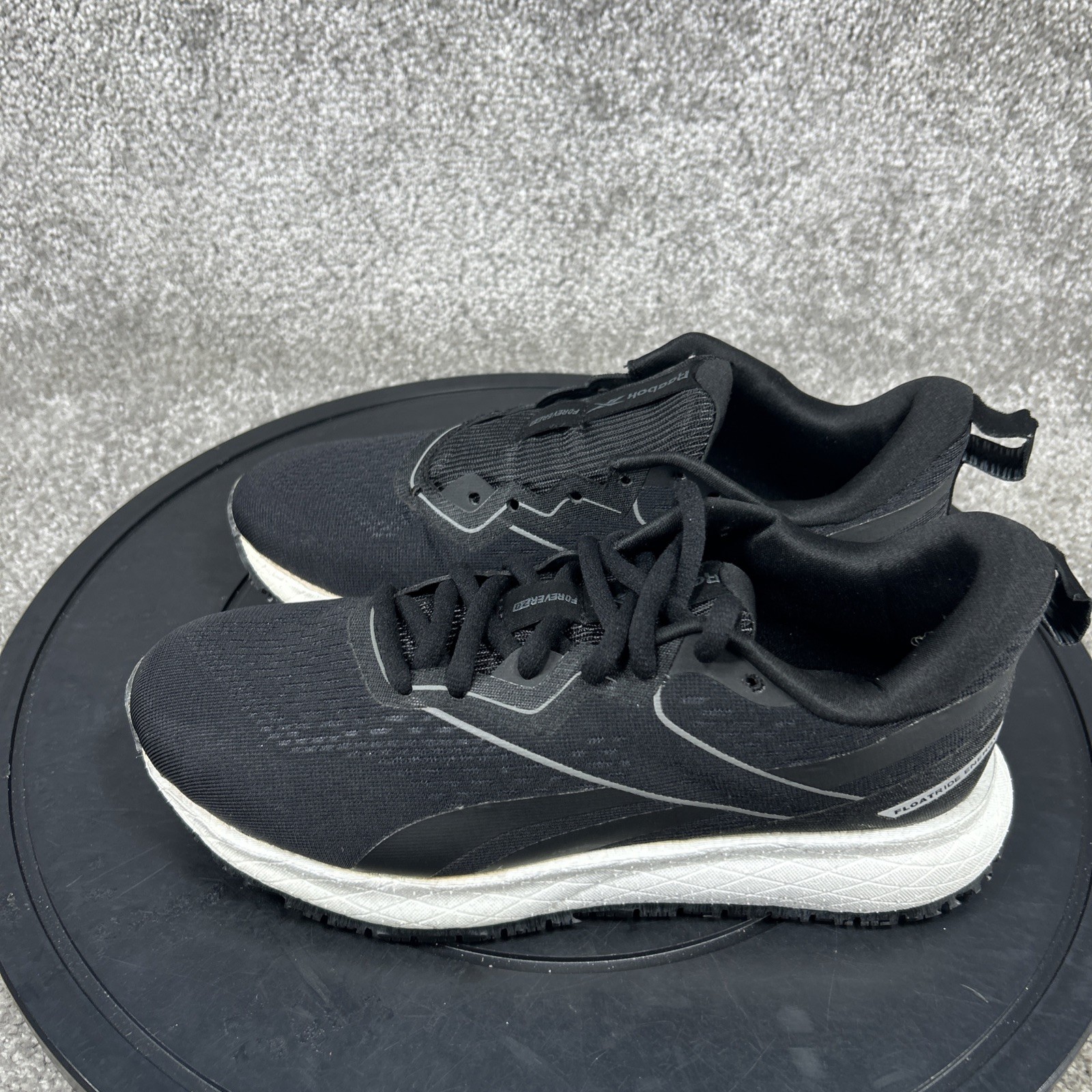 Reebok Shoes Womens Size 6.5 Wide Floatride Energy Soft Toe Work Black Mesh