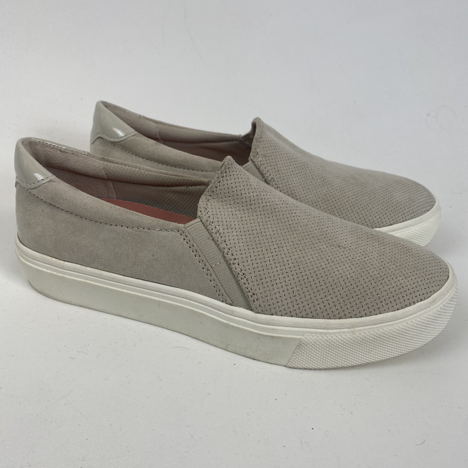 Dr. Scholls Shoes Be Free Nova Gray Fabric Casual Comfort Slip On Womens Size 6