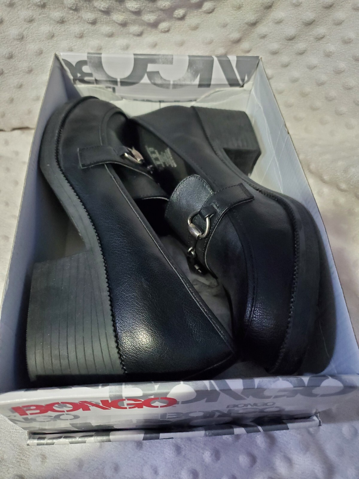 New Bongo Shoes Womens 11 Black Casual Comfort Almond Toe Bridgette
