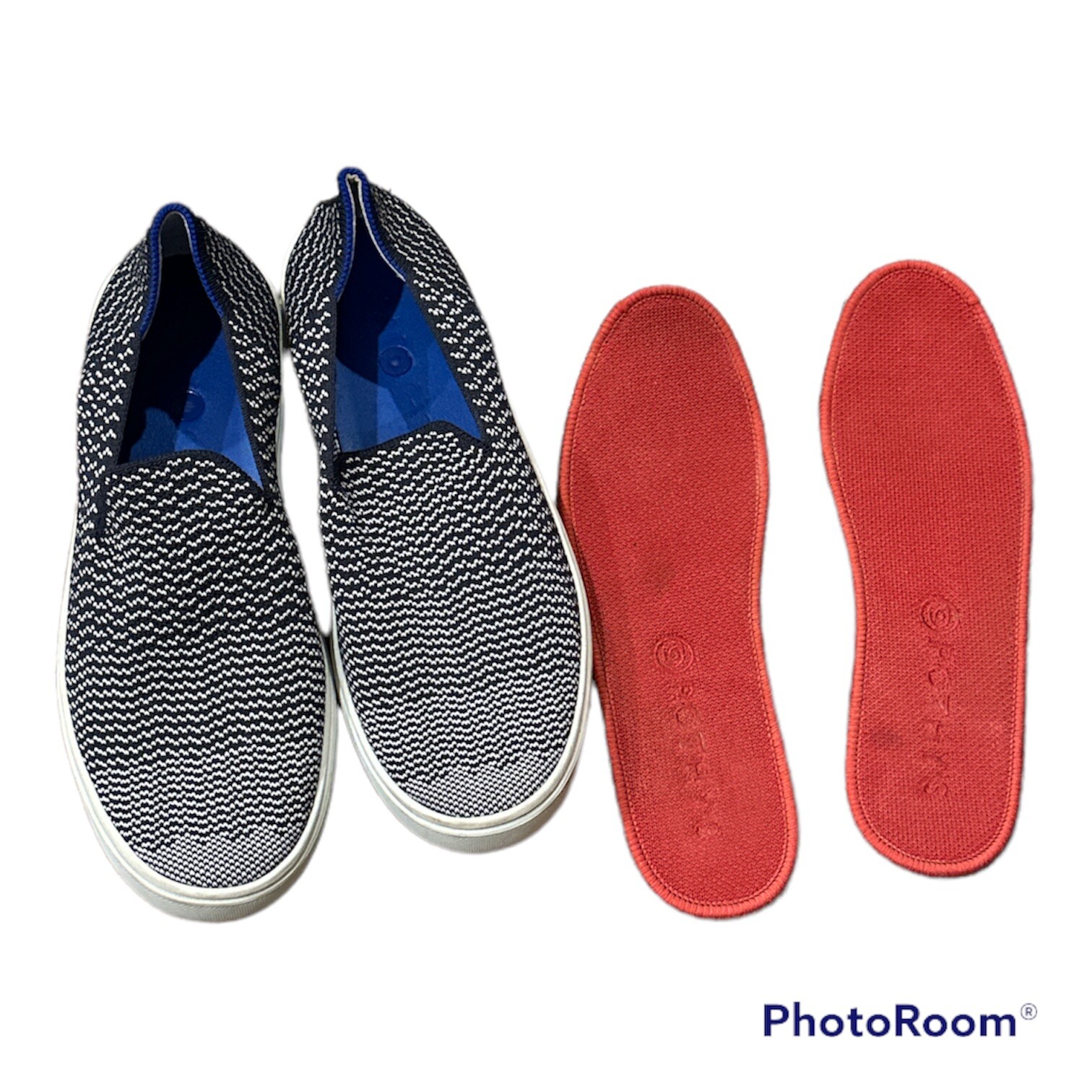 Rothy’s Maritime Gradient Slip On Sneaker Shoes Size 7 1/2