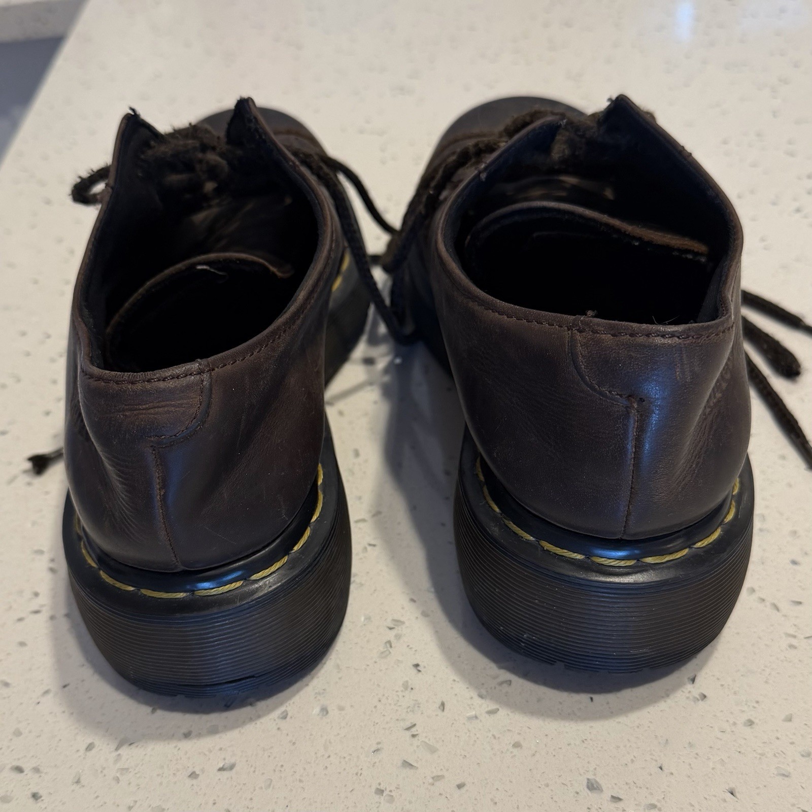 Vintage Doc Martens Shoes Womens UK 7 Leather Y2K Chunky Platform 8651 England