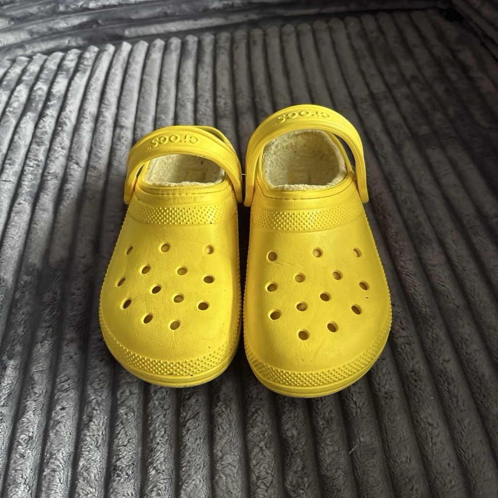 Crocs Classic Lined Clog Yellow ☀️