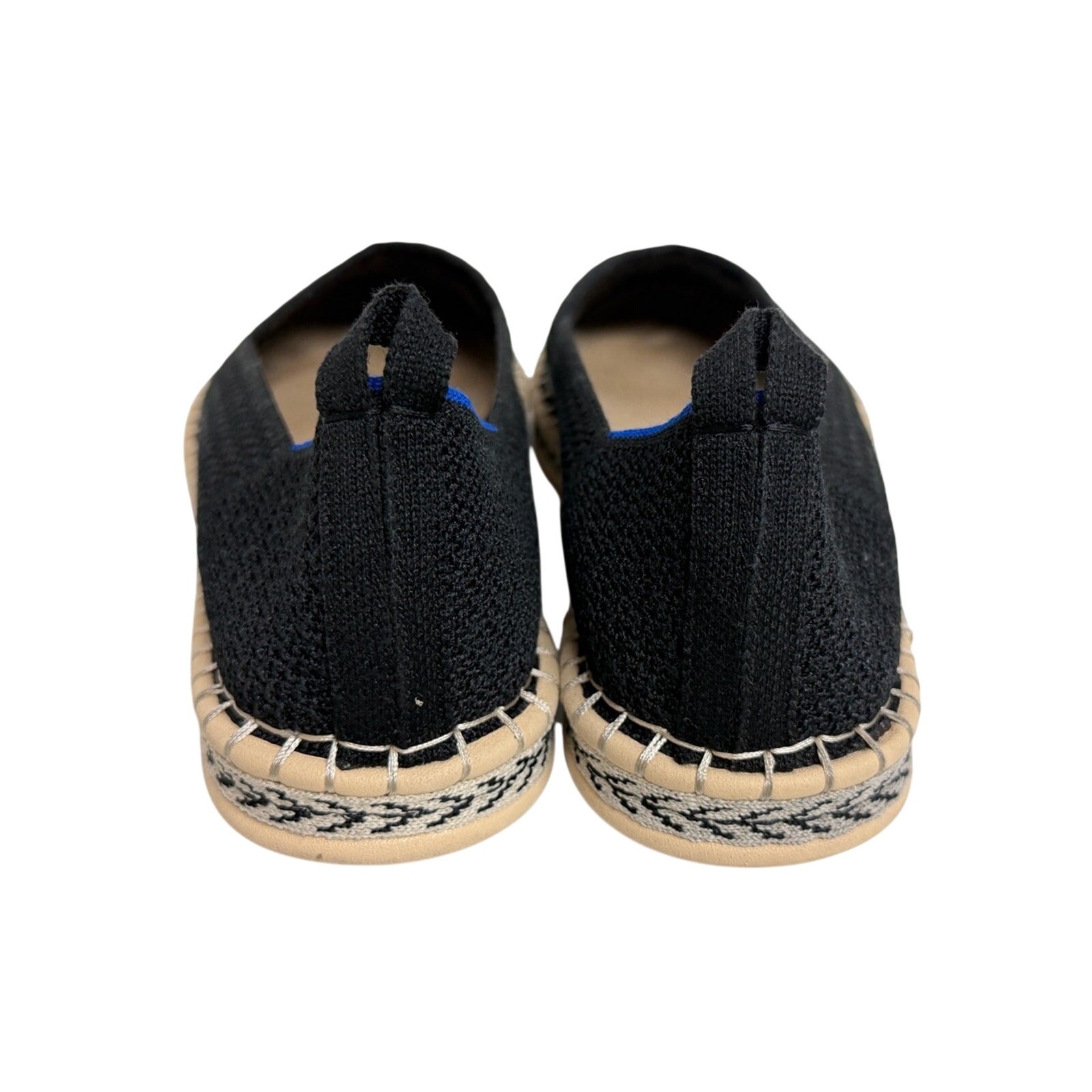 Rothy’s The Espadrille Black Knit Loafer Flat US 9