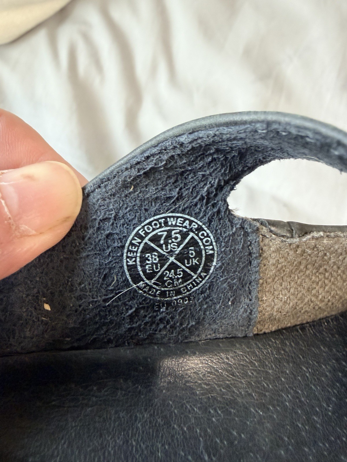 KEEN Women’s Gray Leather Mary Jane Comfort Shoes Adjustable Buckle Strap US 7.5